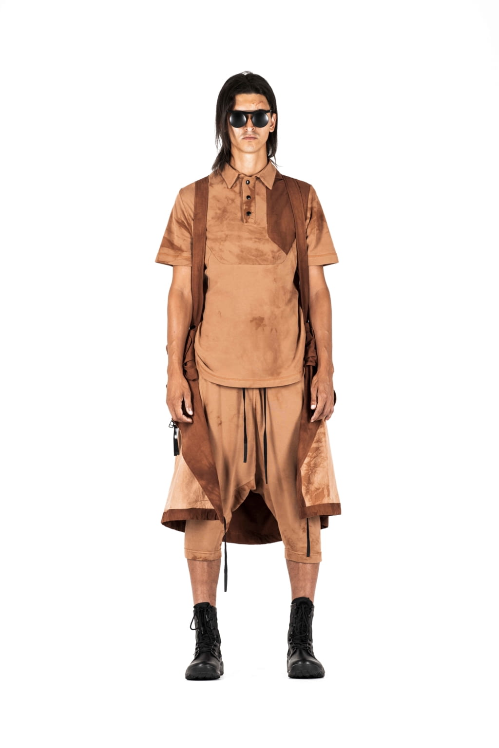 Fashion Week Milan Spring/Summer 2022 look 2 from the GALL collection menswear