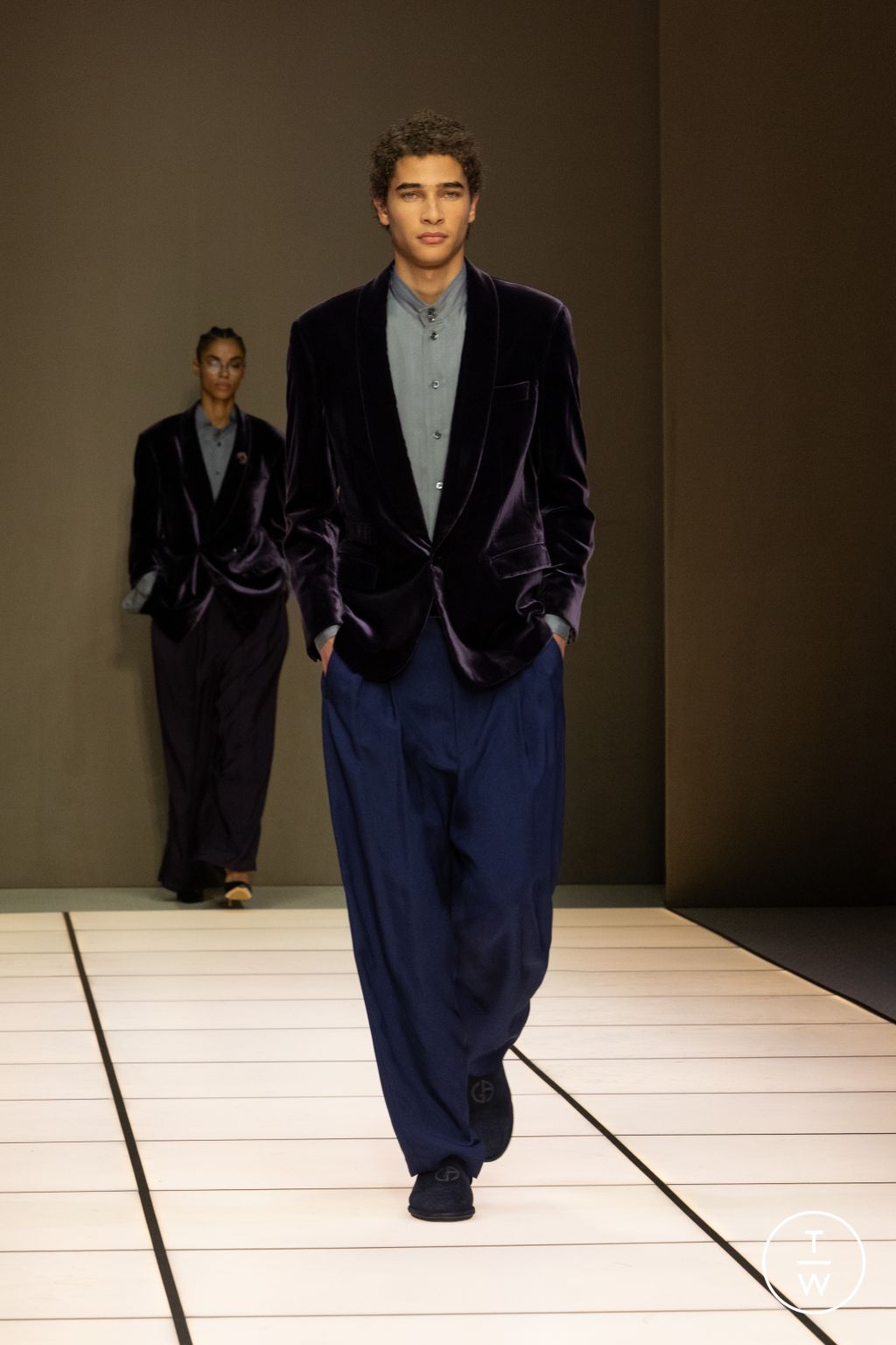 Fashion Week Milan Fall/Winter 2026 look 115 from the Giorgio Armani collection menswear