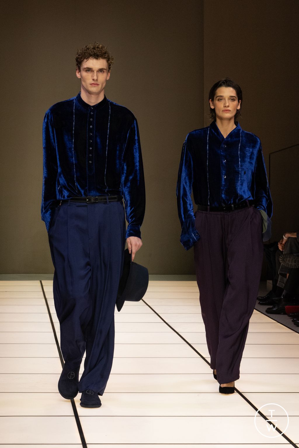 Fashion Week Milan Fall/Winter 2026 look 119 de la collection Giorgio Armani menswear