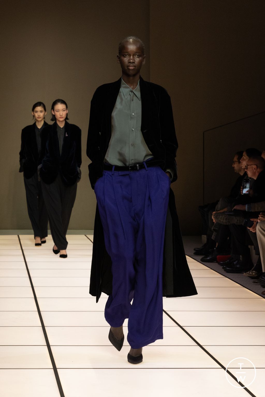 Fashion Week Milan Fall/Winter 2026 look 122 from the Giorgio Armani collection menswear