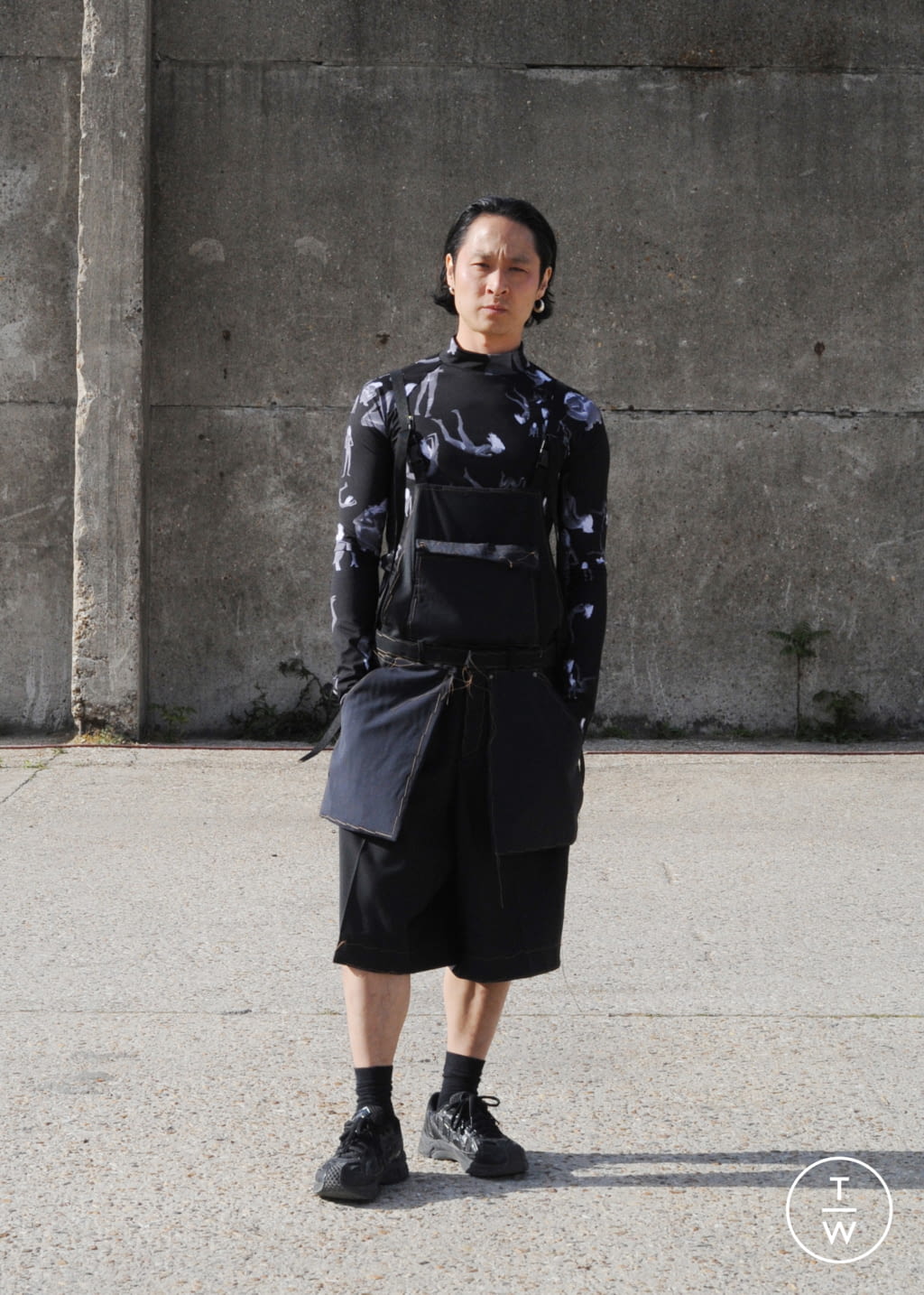 Fashion Week Paris Spring/Summer 2022 look 11 from the Gamut collection 男装