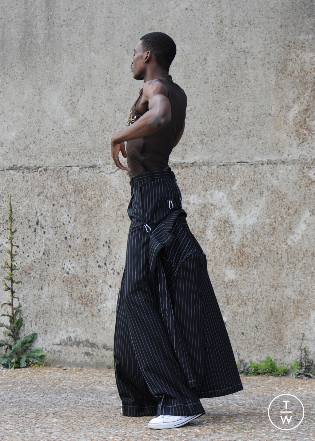 Fashion Week Paris Spring/Summer 2022 look 14 from the Gamut collection menswear