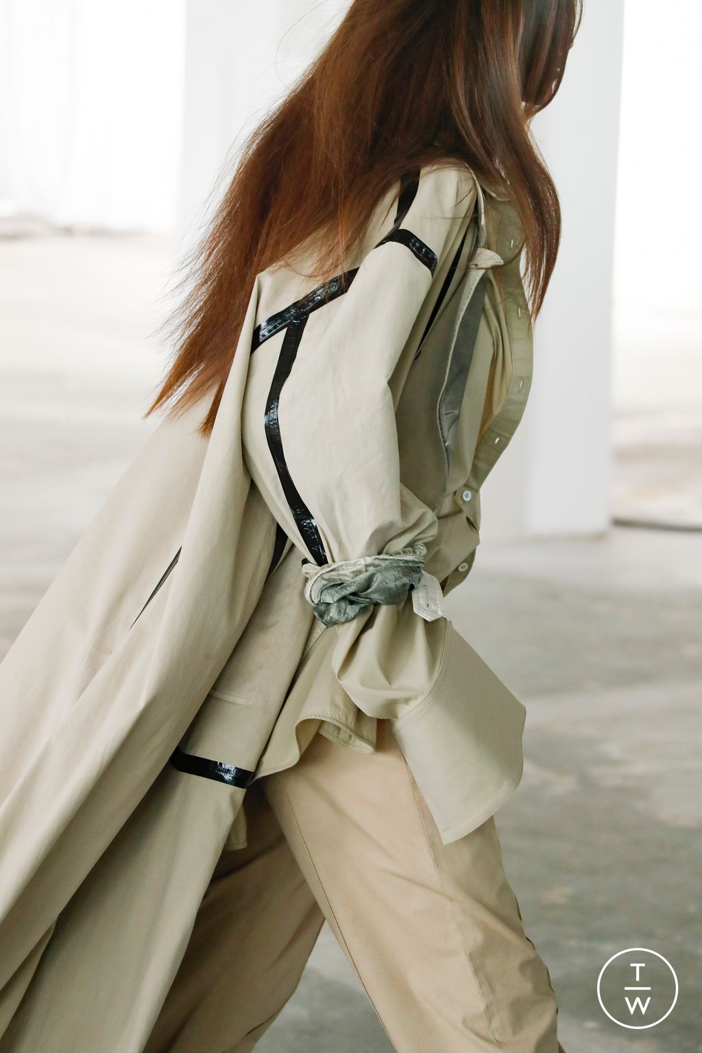 Fashion Week New York Spring/Summer 2023 look 6 from the Peter Do collection 女装配饰