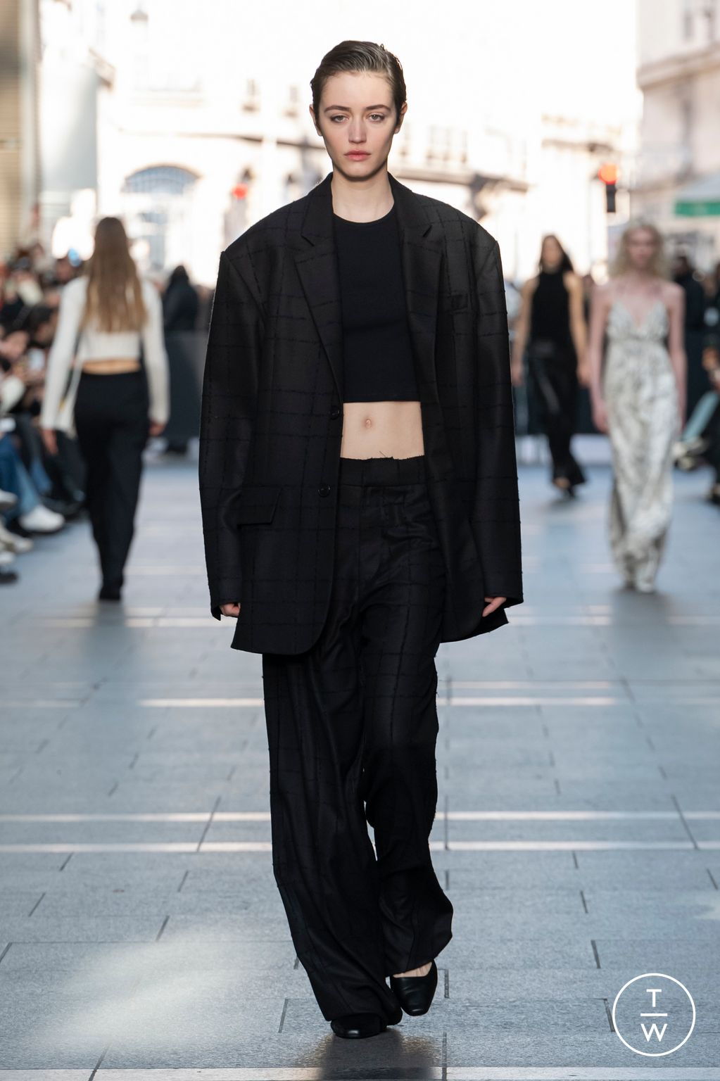 Fashion Week Paris Fall/Winter 2023 look 9 from the GAUCHERE collection 女装