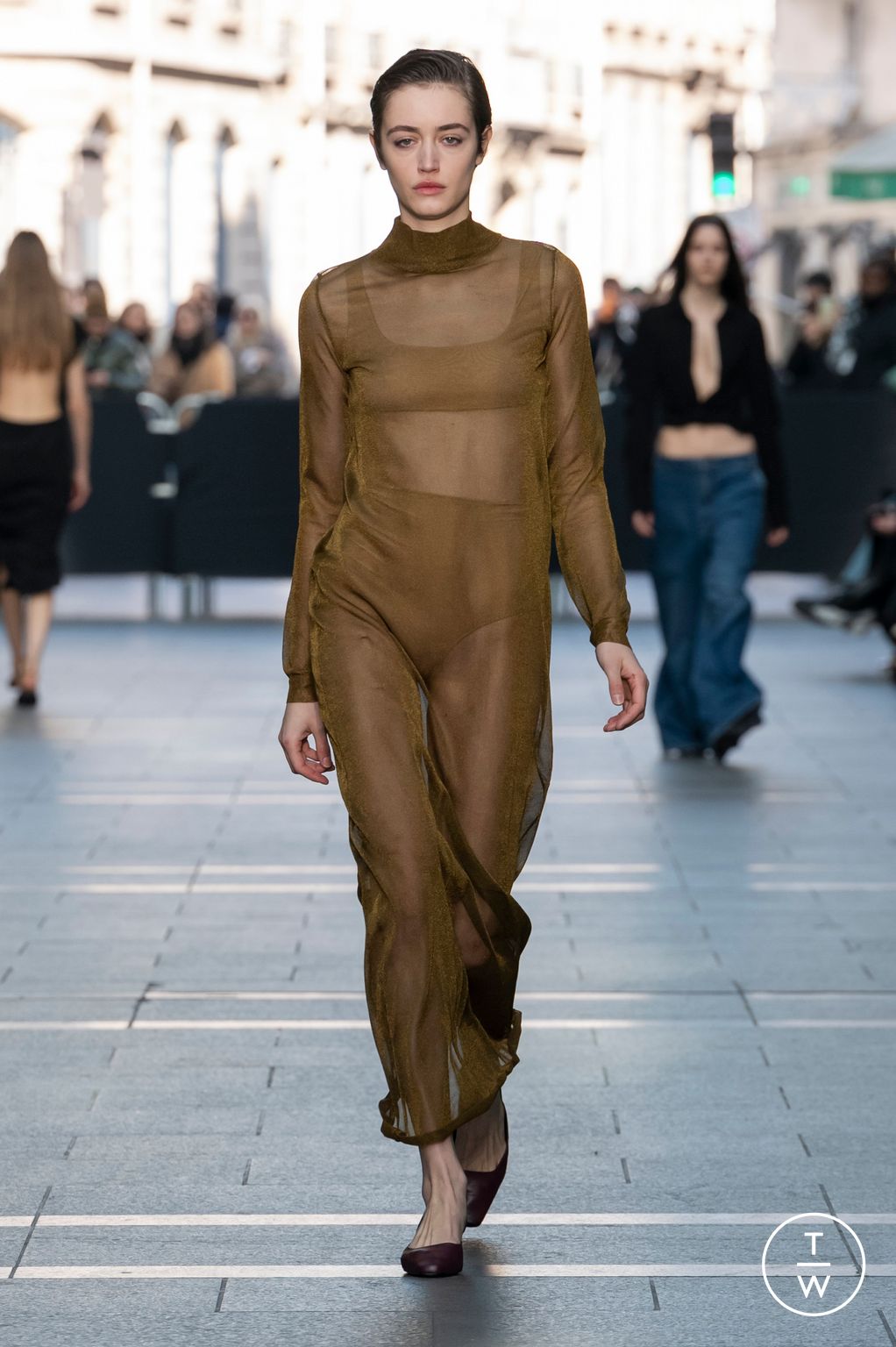 Fashion Week Paris Fall/Winter 2023 look 36 from the GAUCHERE collection 女装