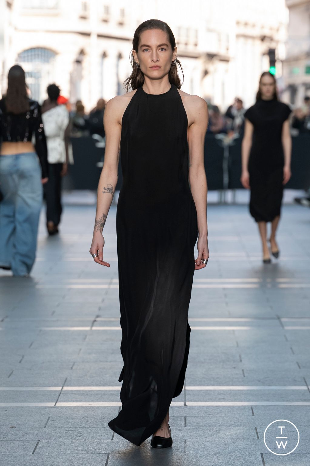 Fashion Week Paris Fall/Winter 2023 look 37 from the GAUCHERE collection womenswear