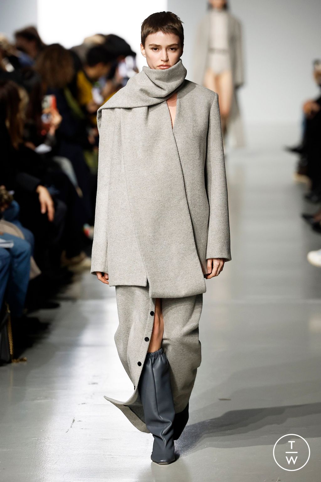 Fashion Week Paris Fall/Winter 2024 look 7 from the GAUCHERE collection 女装