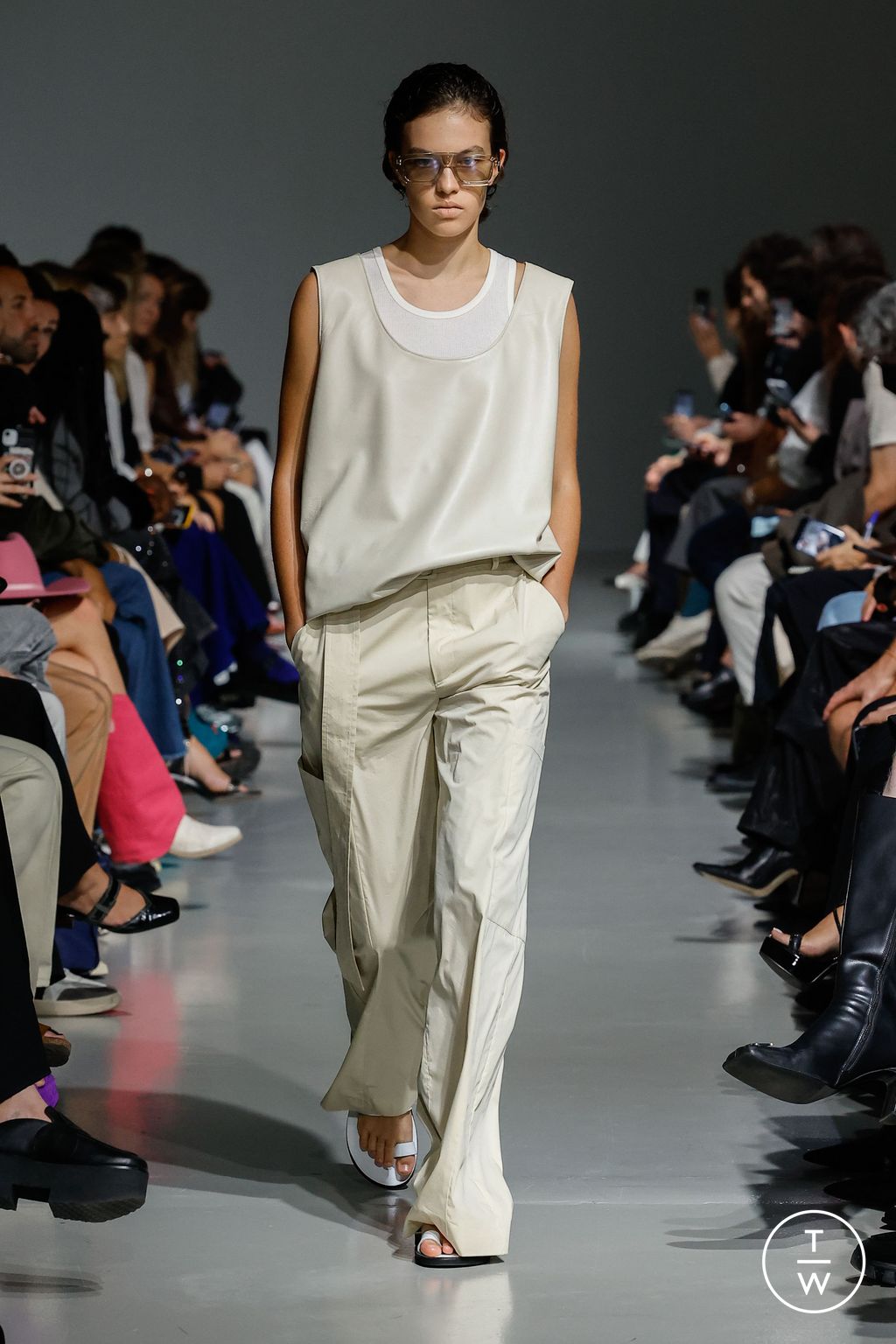Fashion Week Paris Spring/Summer 2024 look 7 from the GAUCHERE collection womenswear