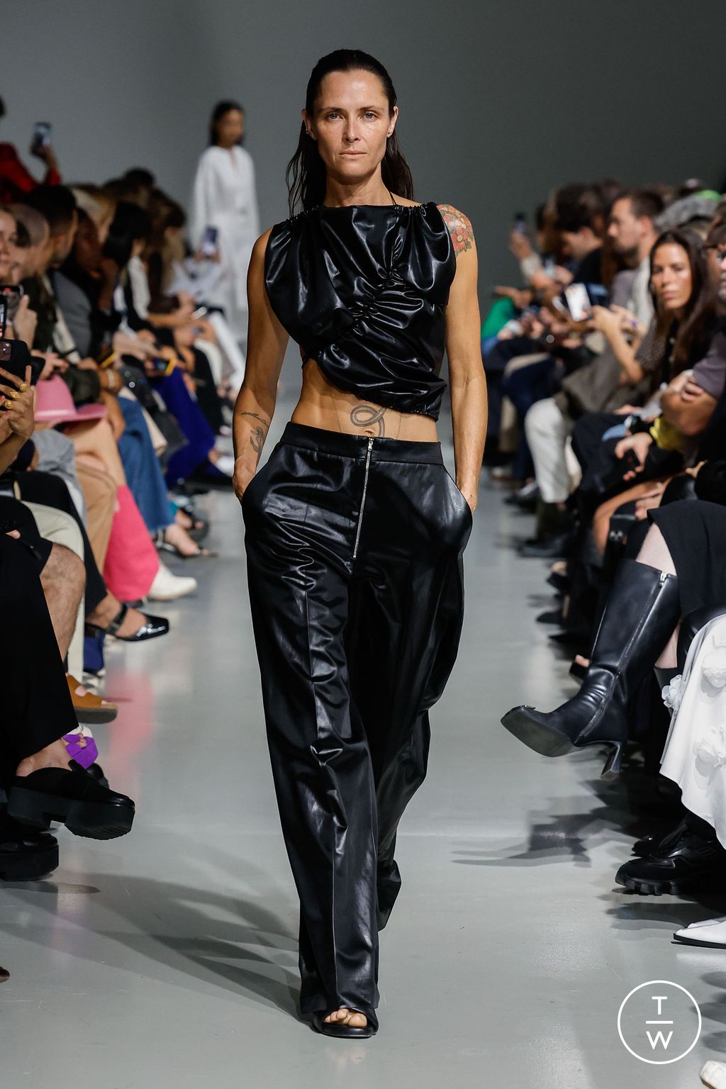 Fashion Week Paris Spring/Summer 2024 look 26 from the GAUCHERE collection womenswear