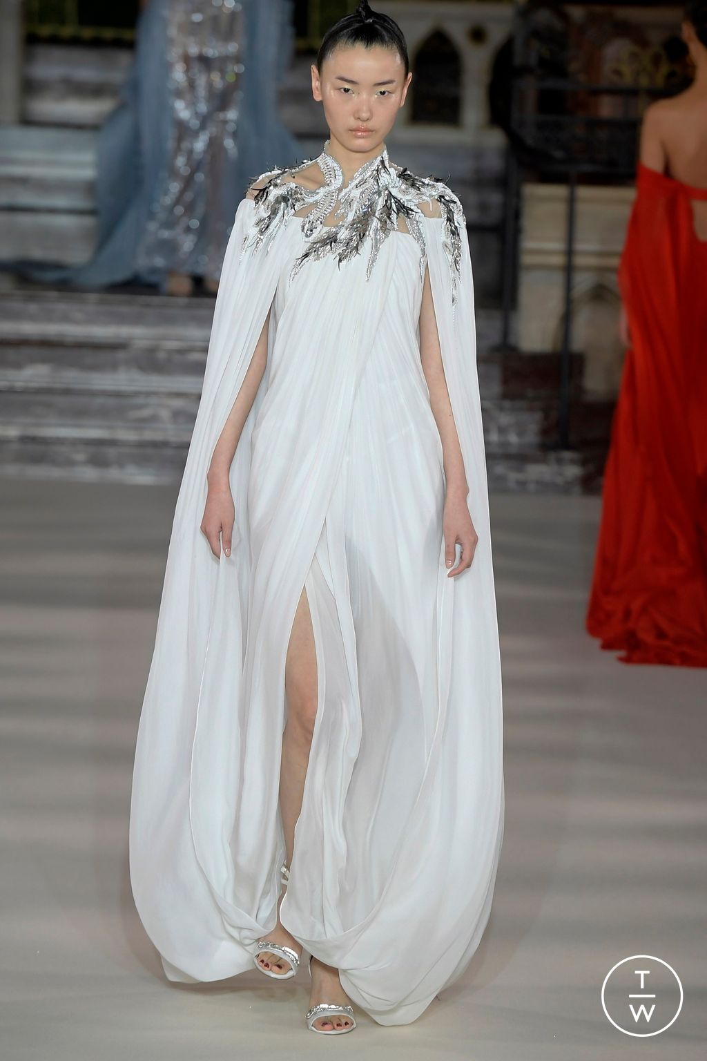 Fashion Week Paris Spring/Summer 2024 look 22 from the Gaurav Gupta collection couture