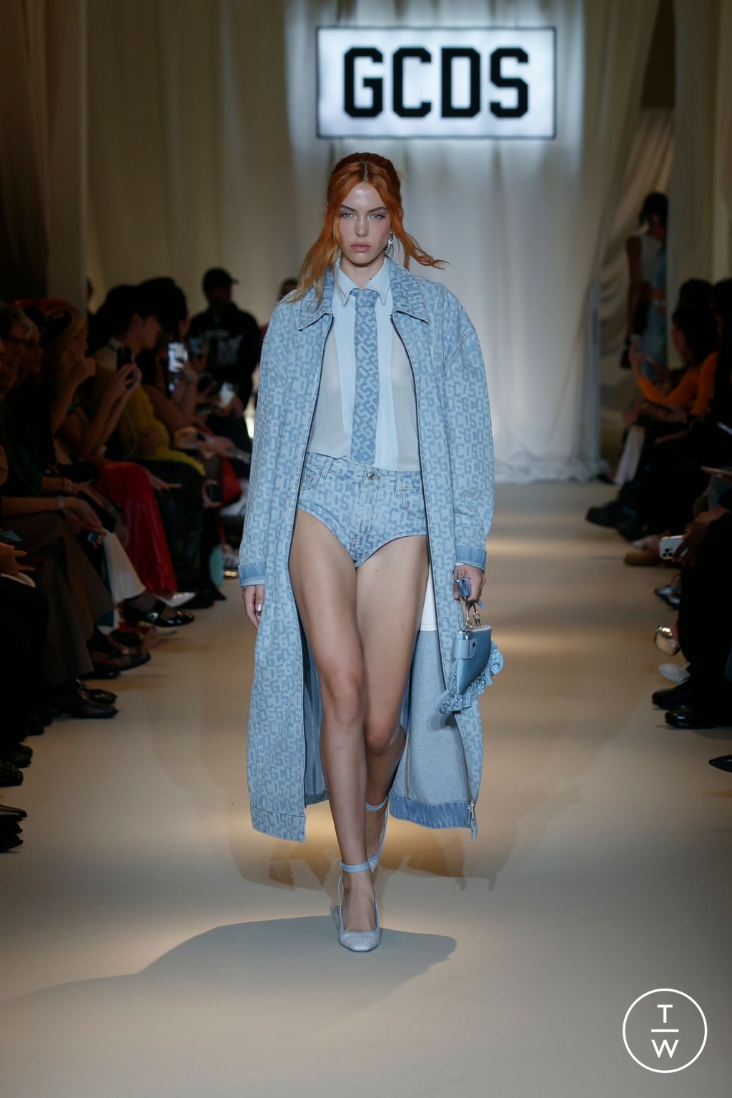 Fashion Week Milan Spring/Summer 2024 look 9 de la collection GCDS womenswear