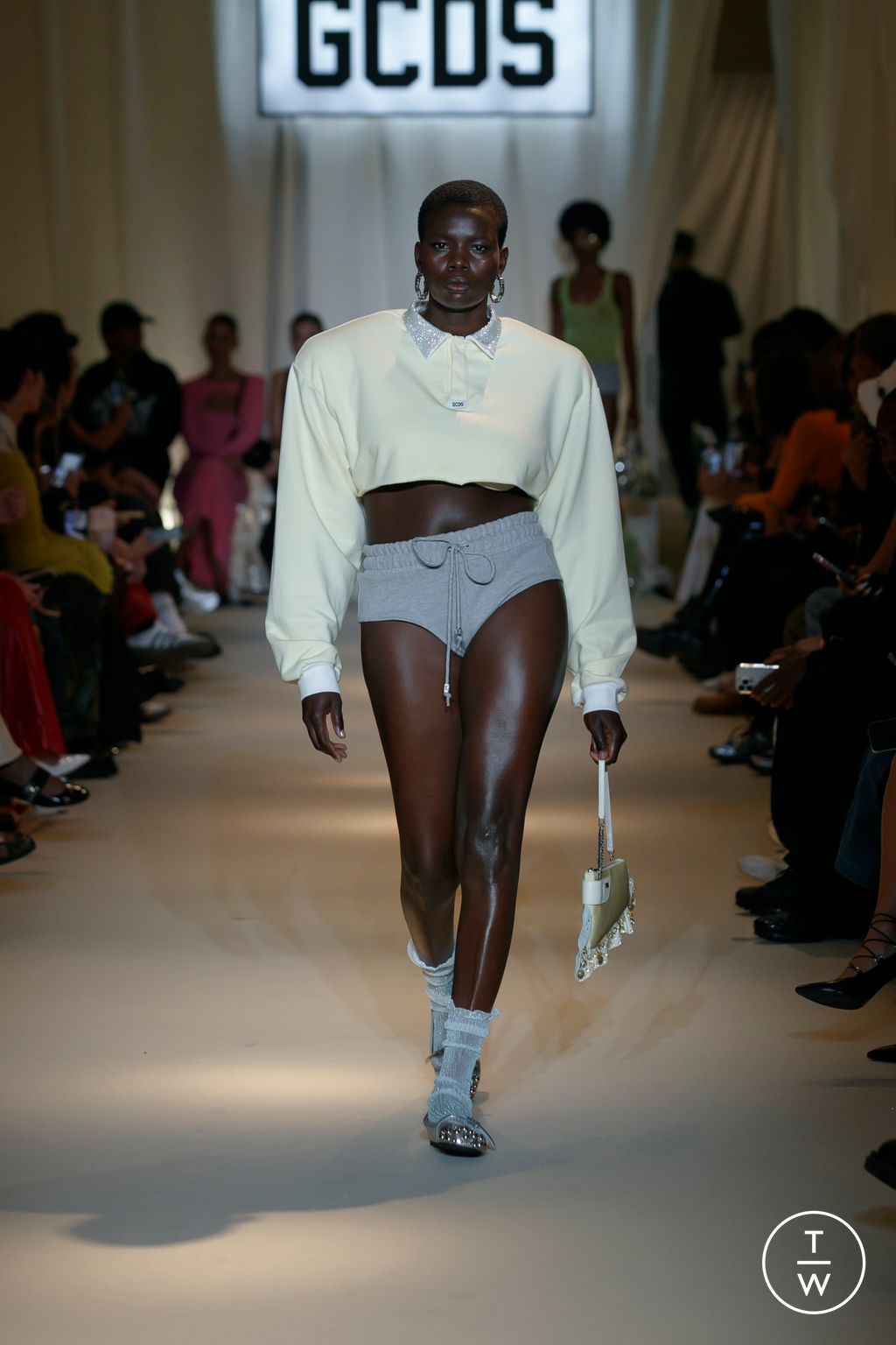 Fashion Week Milan Spring/Summer 2024 look 19 from the GCDS collection womenswear