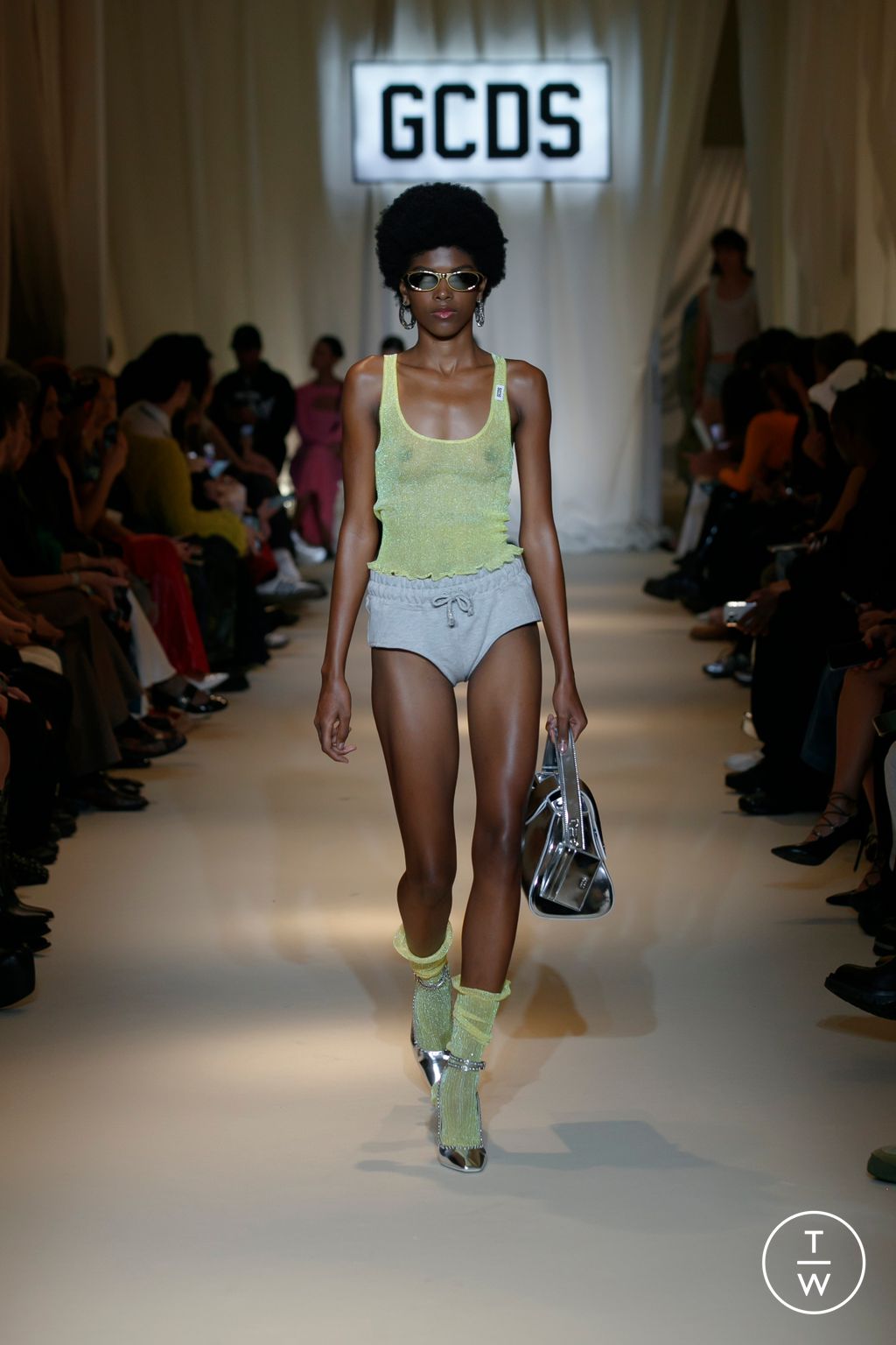 Fashion Week Milan Spring/Summer 2024 look 20 from the GCDS collection womenswear