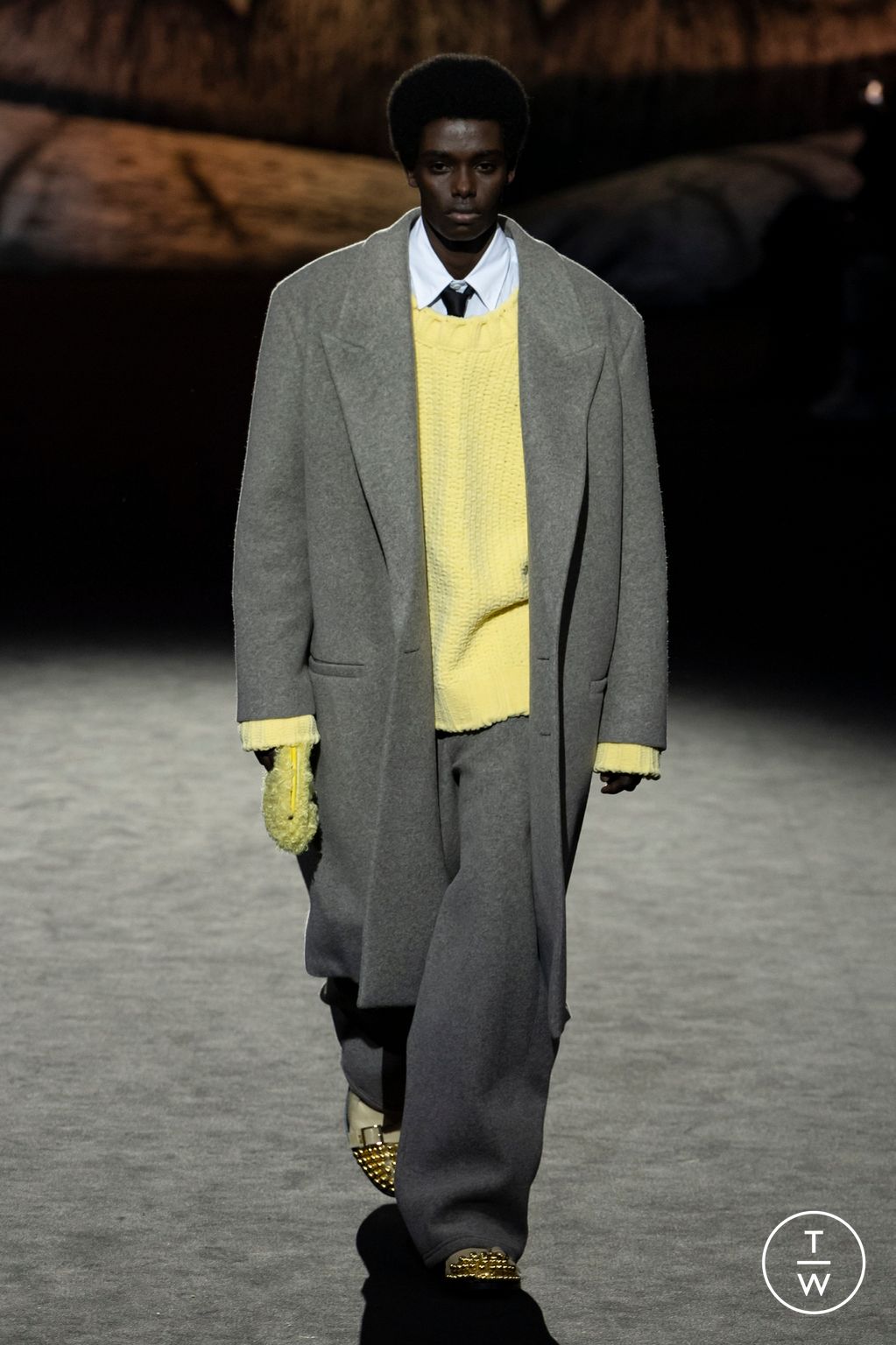 Fashion Week Milan Fall/Winter 2023 look 3 from the GCDS collection womenswear