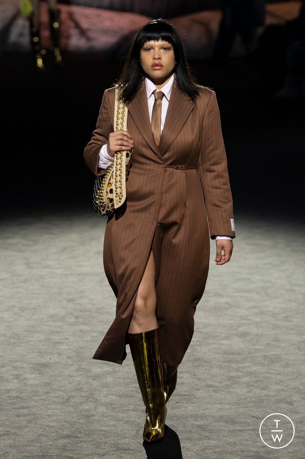 Fashion Week Milan Fall/Winter 2023 look 5 from the GCDS collection womenswear