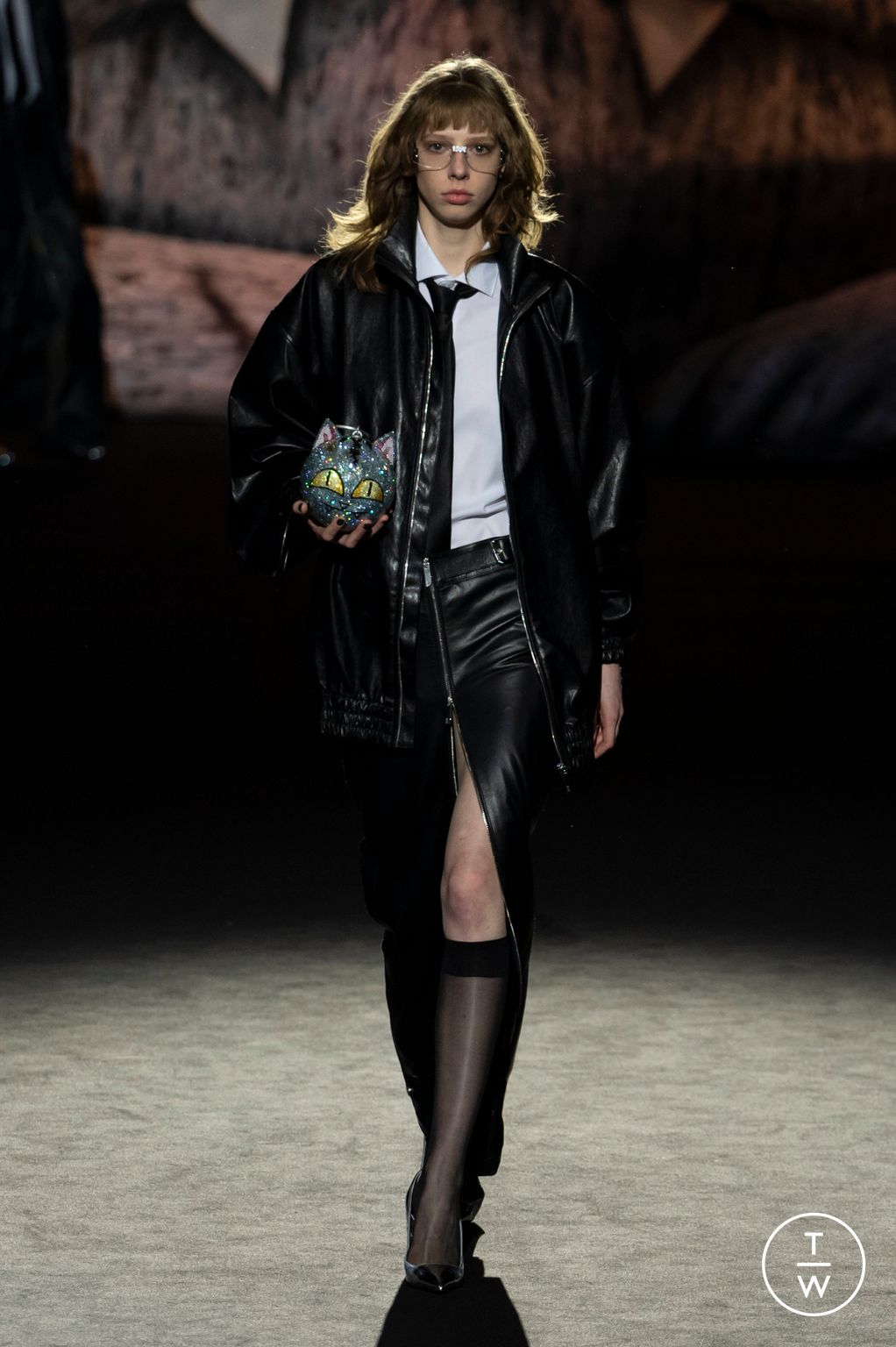 Fashion Week Milan Fall/Winter 2023 look 11 from the GCDS collection 女装