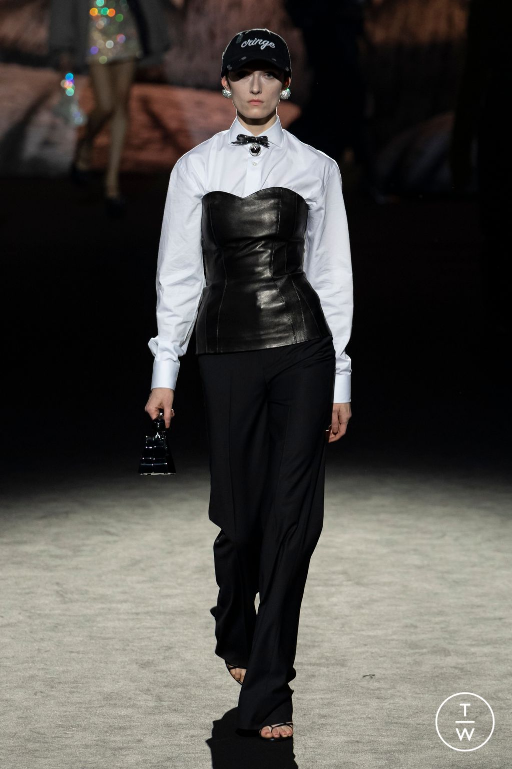 Fashion Week Milan Fall/Winter 2023 look 14 from the GCDS collection womenswear