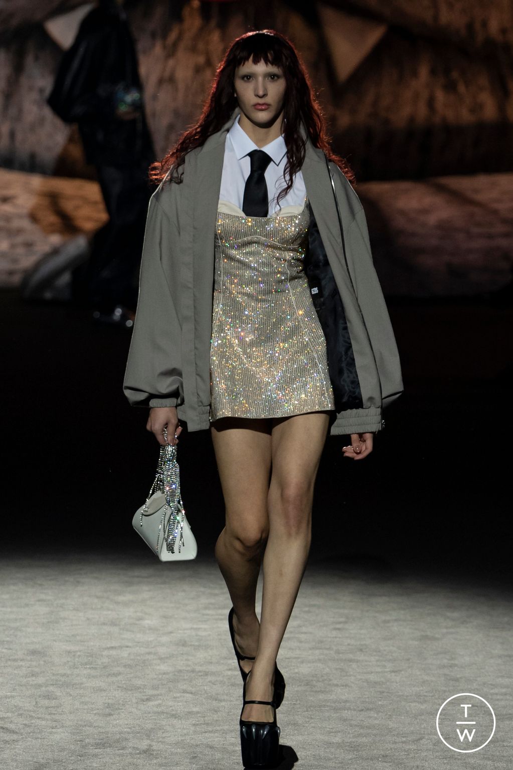 Fashion Week Milan Fall/Winter 2023 look 15 from the GCDS collection womenswear