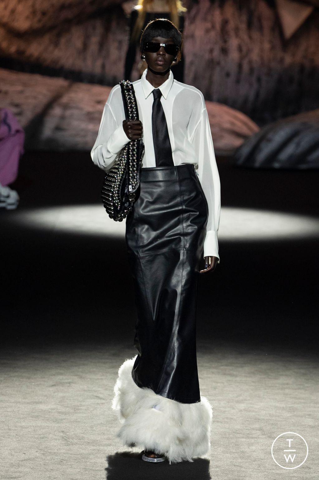 Fashion Week Milan Fall/Winter 2023 look 17 from the GCDS collection womenswear