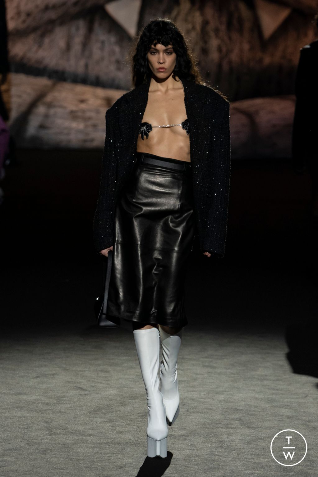 Fashion Week Milan Fall/Winter 2023 look 19 from the GCDS collection 女装