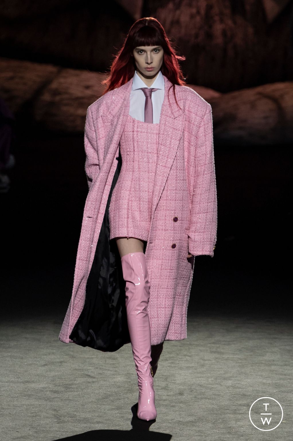 Fashion Week Milan Fall/Winter 2023 look 22 from the GCDS collection womenswear