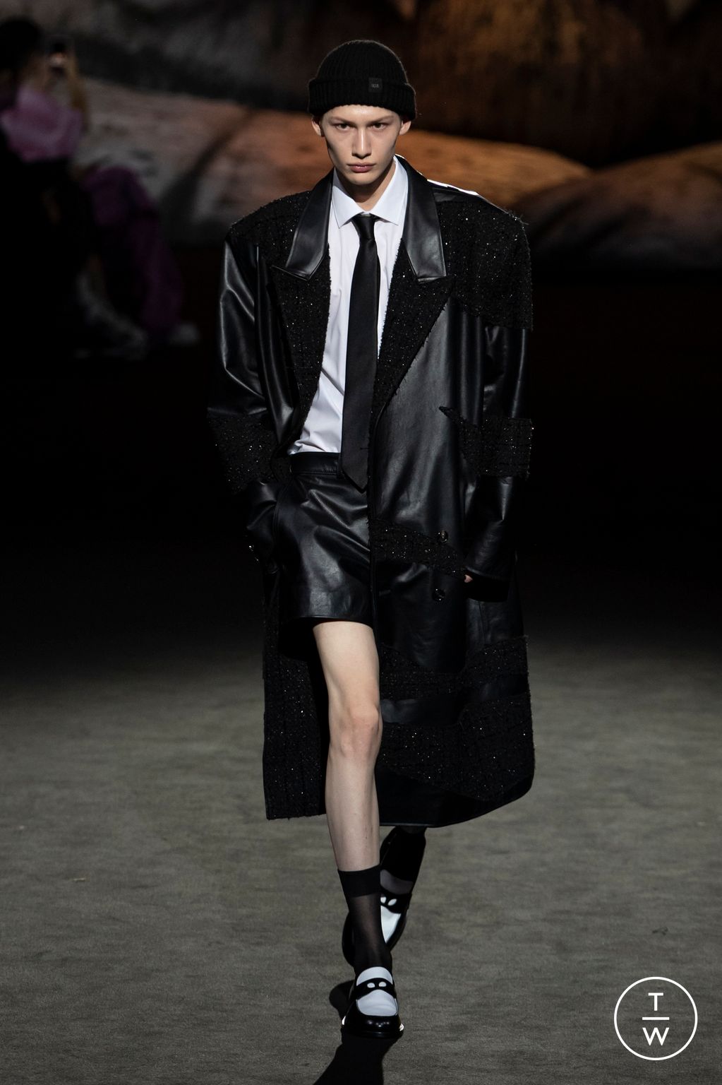 Fashion Week Milan Fall/Winter 2023 look 28 from the GCDS collection 女装