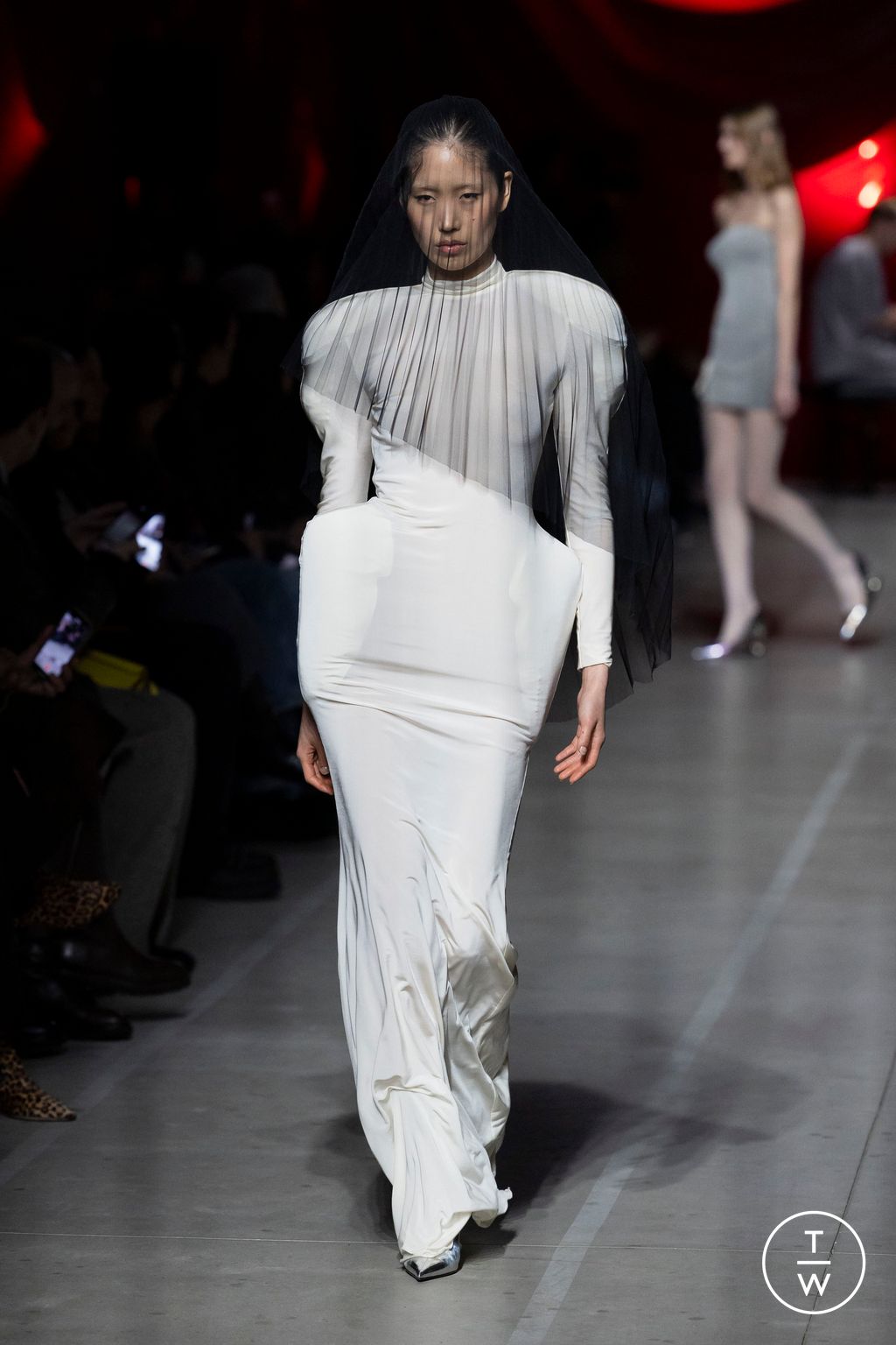 Fashion Week Milan Fall/Winter 2024 look 6 from the GCDS collection 女装