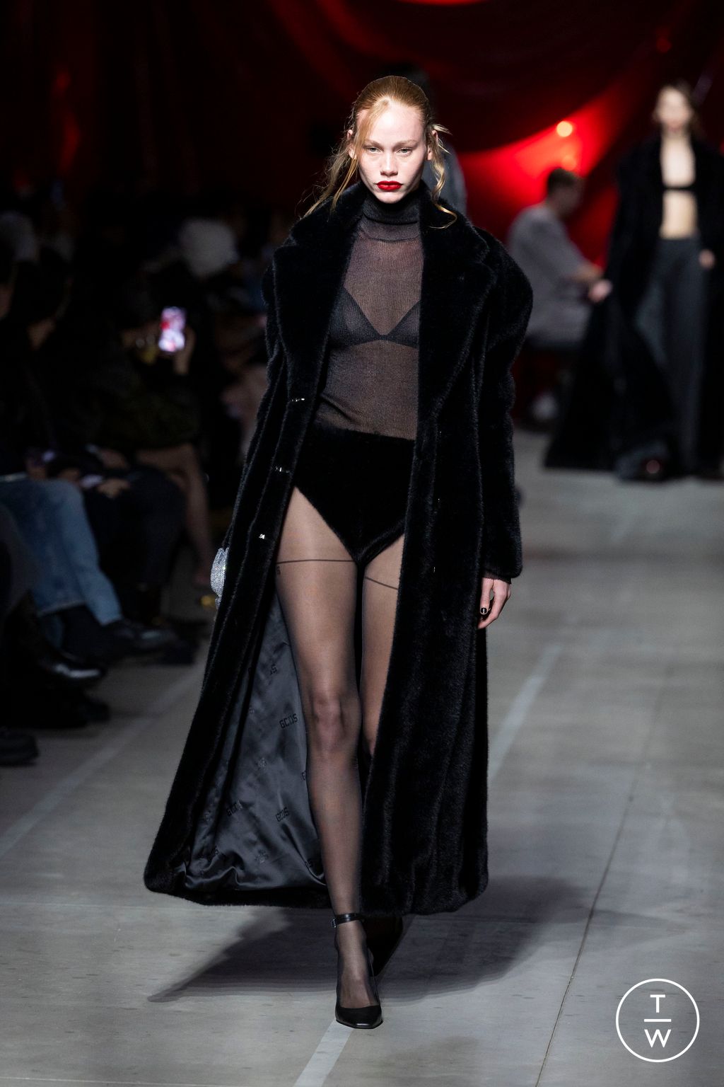 Fashion Week Milan Fall/Winter 2024 look 35 from the GCDS collection womenswear