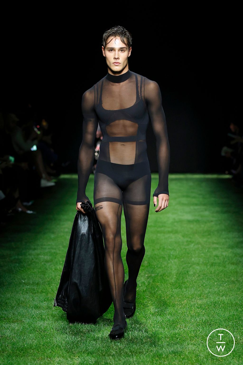 Fashion Week Milan Spring/Summer 2025 look 21 from the GCDS collection womenswear