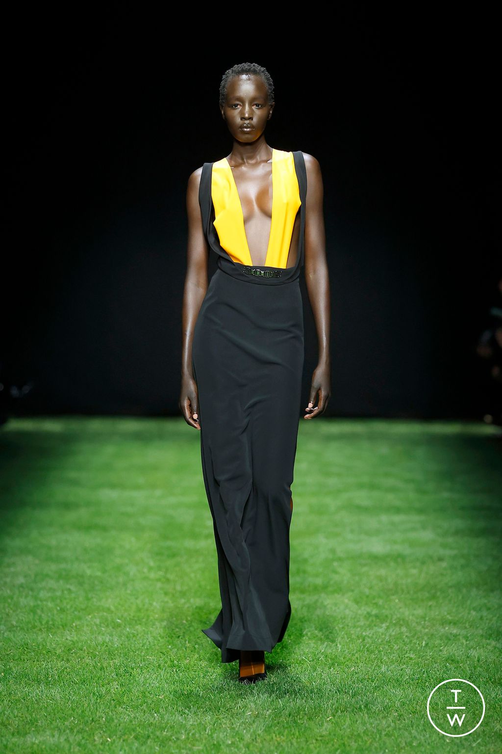 Fashion Week Milan Spring/Summer 2025 look 24 from the GCDS collection womenswear