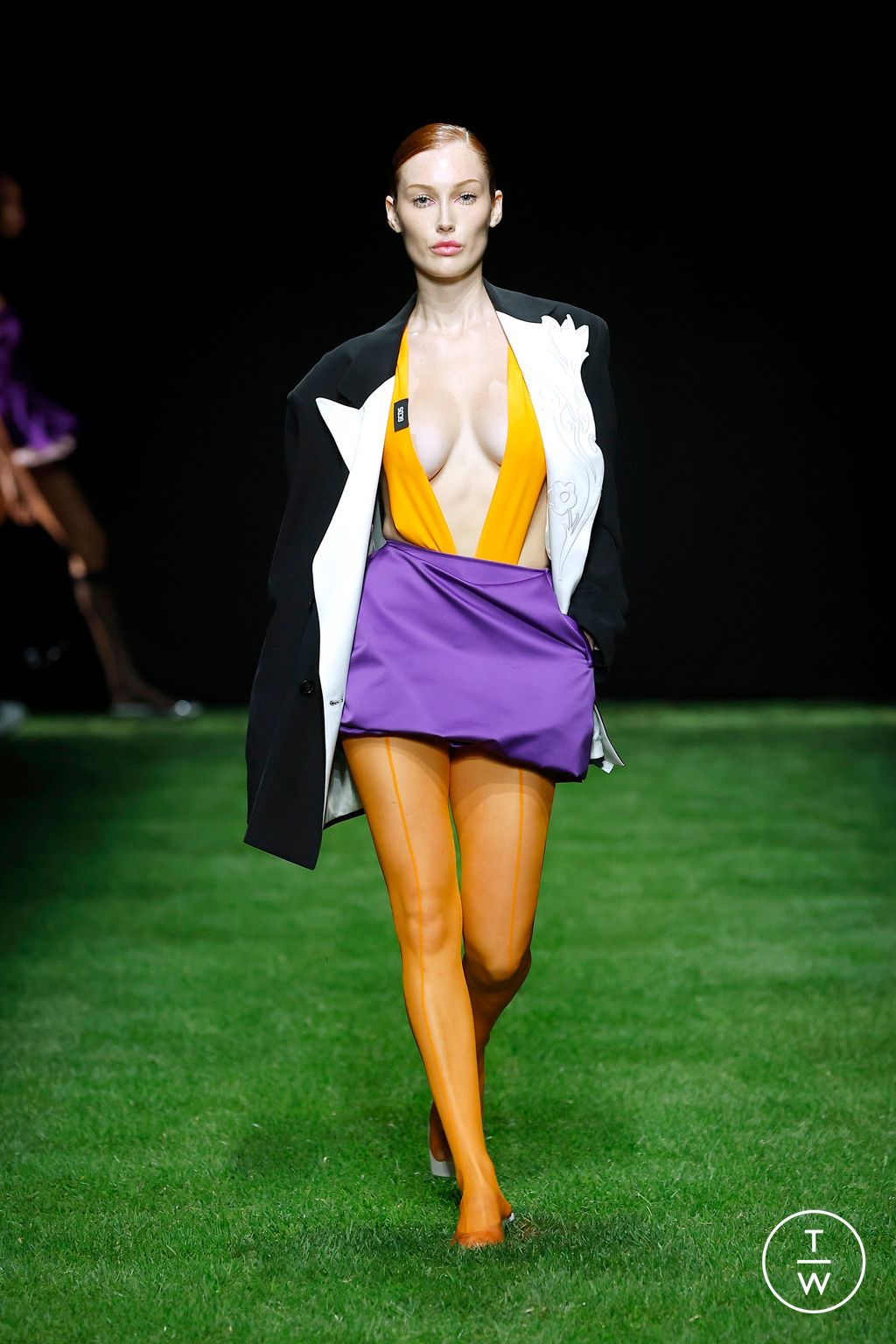 Fashion Week Milan Spring/Summer 2025 look 27 from the GCDS collection womenswear