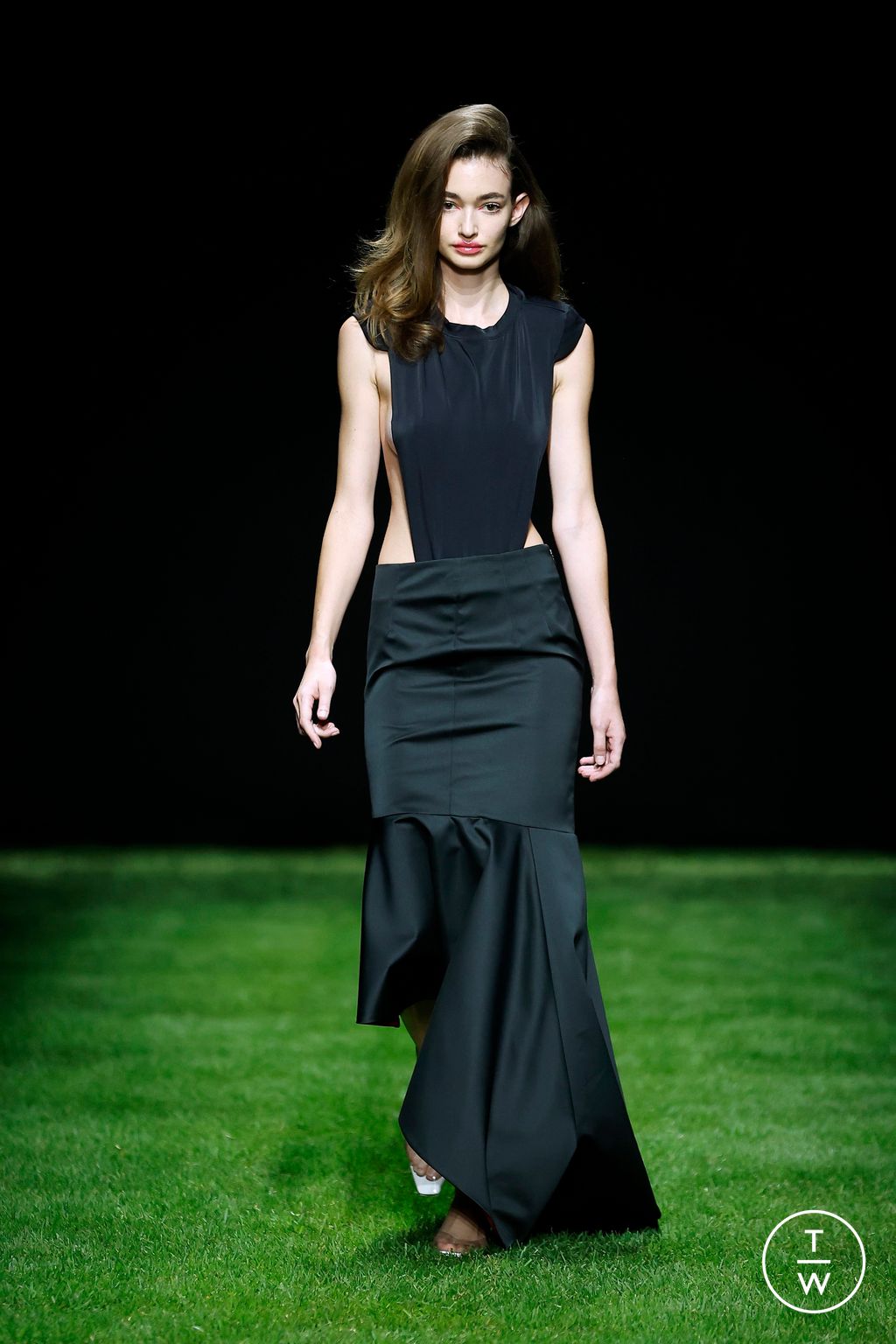 Fashion Week Milan Spring/Summer 2025 look 30 from the GCDS collection womenswear