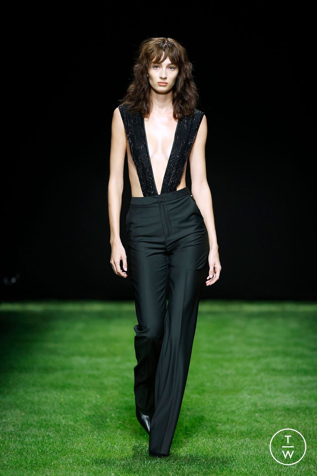 Fashion Week Milan Spring/Summer 2025 look 32 from the GCDS collection womenswear