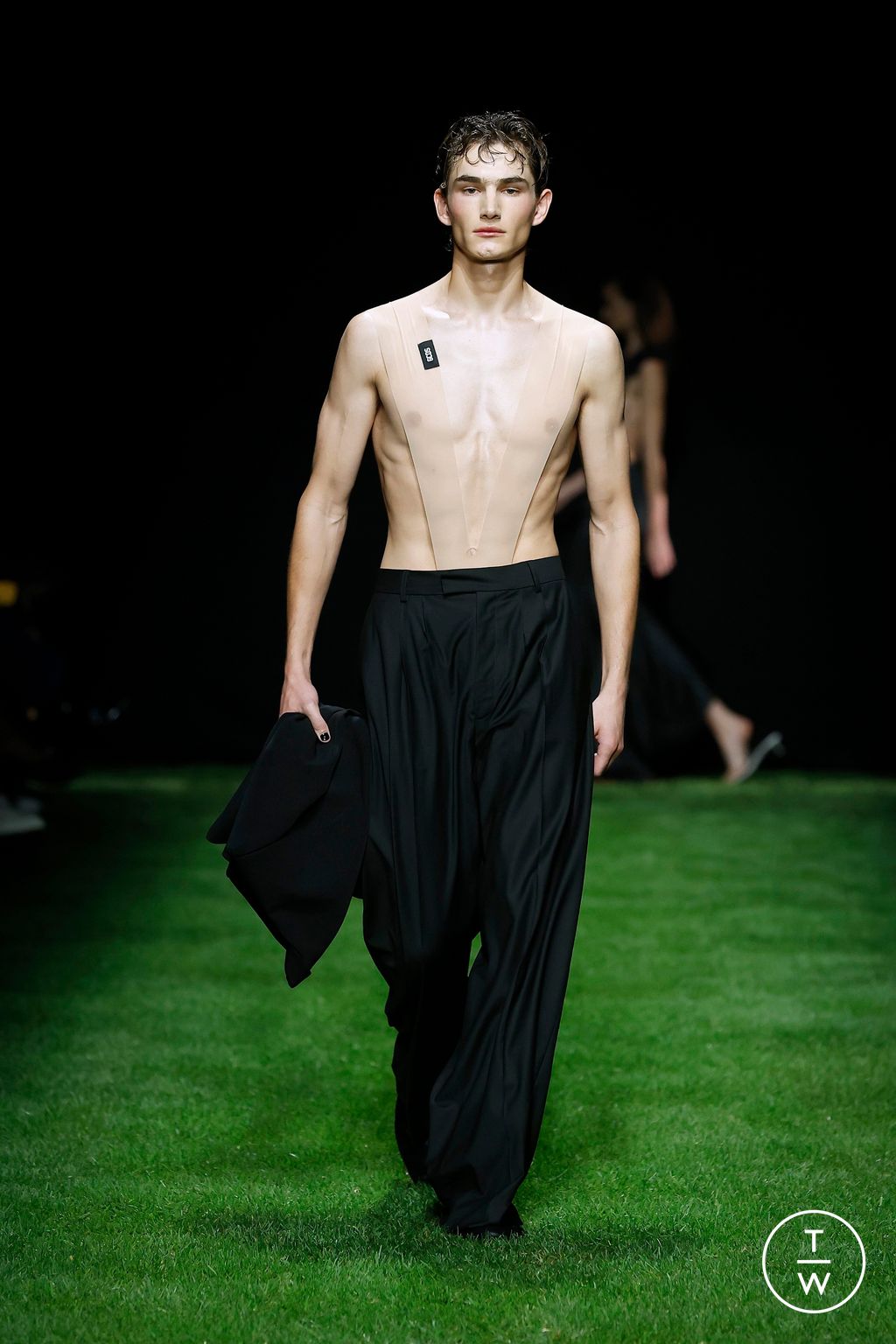 Fashion Week Milan Spring/Summer 2025 look 34 from the GCDS collection womenswear