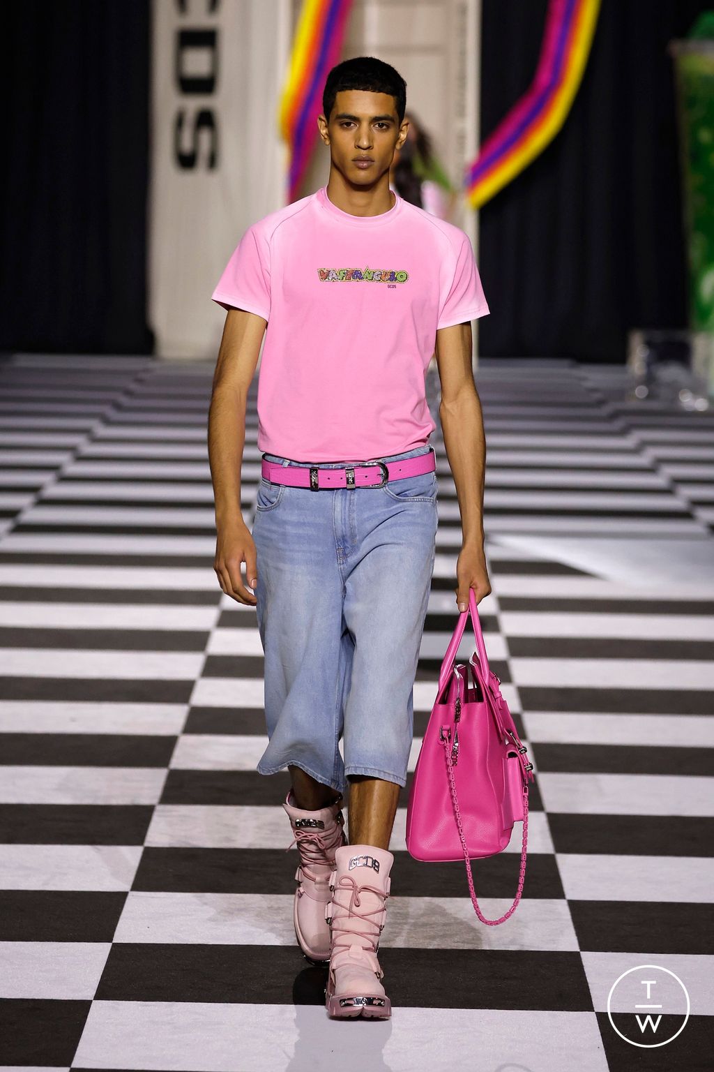 Fashion Week Milan Fall/Winter 2026 look 2 from the GCDS collection womenswear