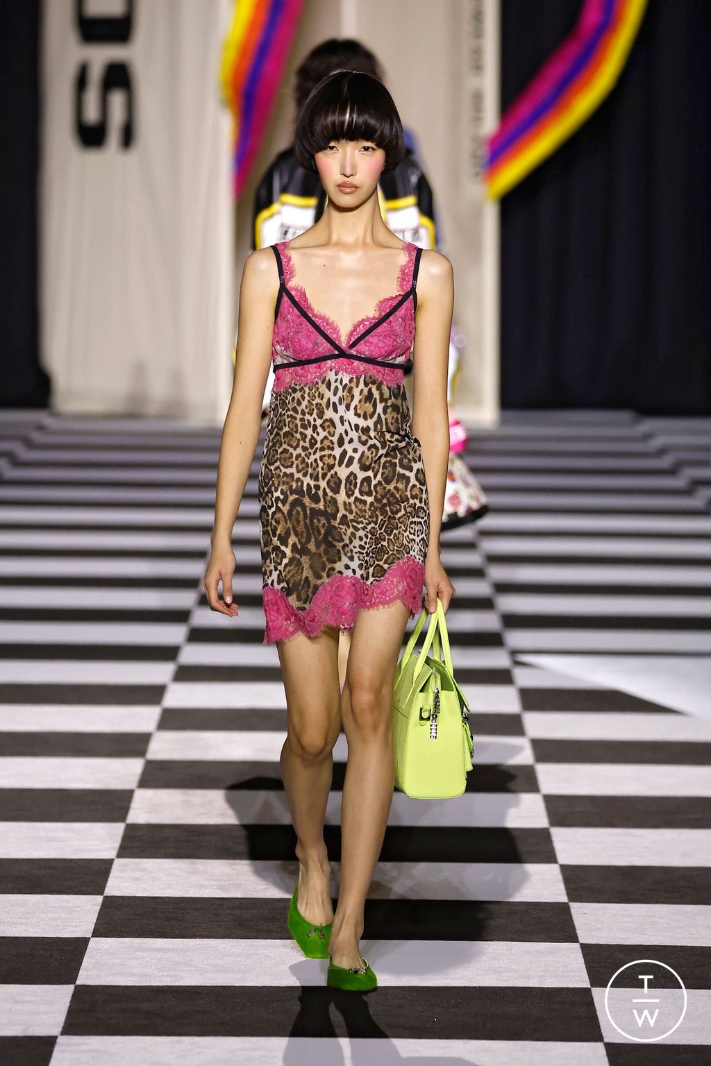 Fashion Week Milan Fall/Winter 2026 look 11 from the GCDS collection womenswear