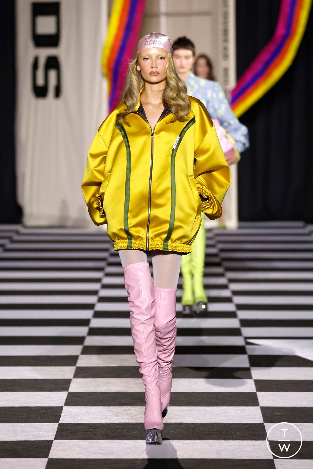 Fashion Week Milan Fall/Winter 2026 look 15 from the GCDS collection womenswear