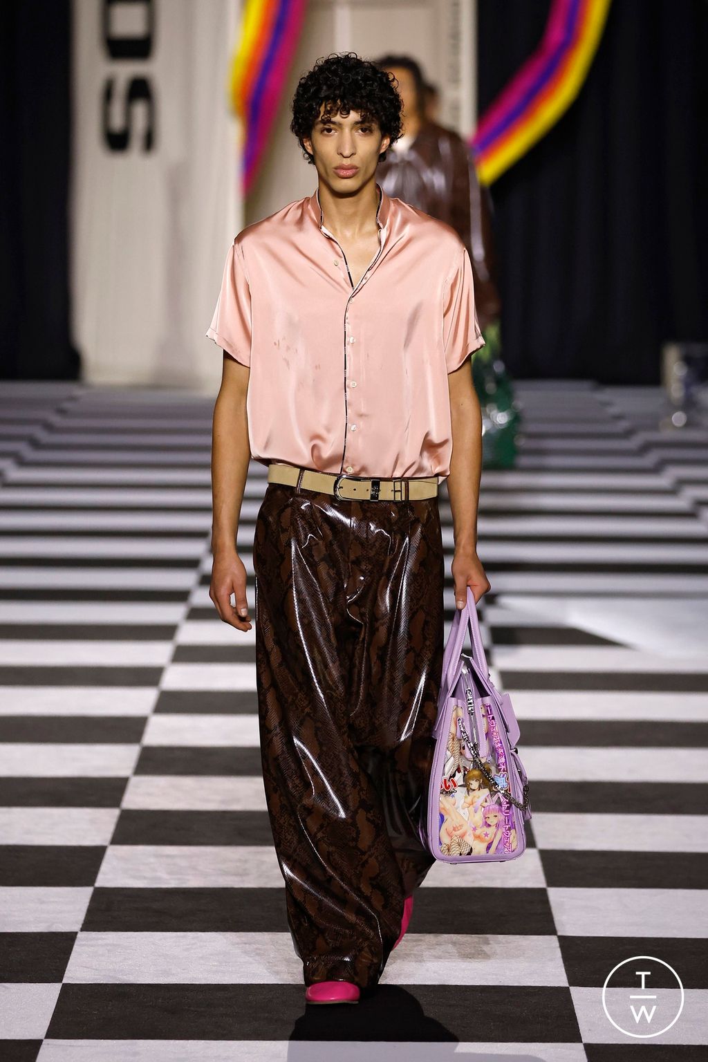 Fashion Week Milan Fall/Winter 2026 look 23 from the GCDS collection womenswear