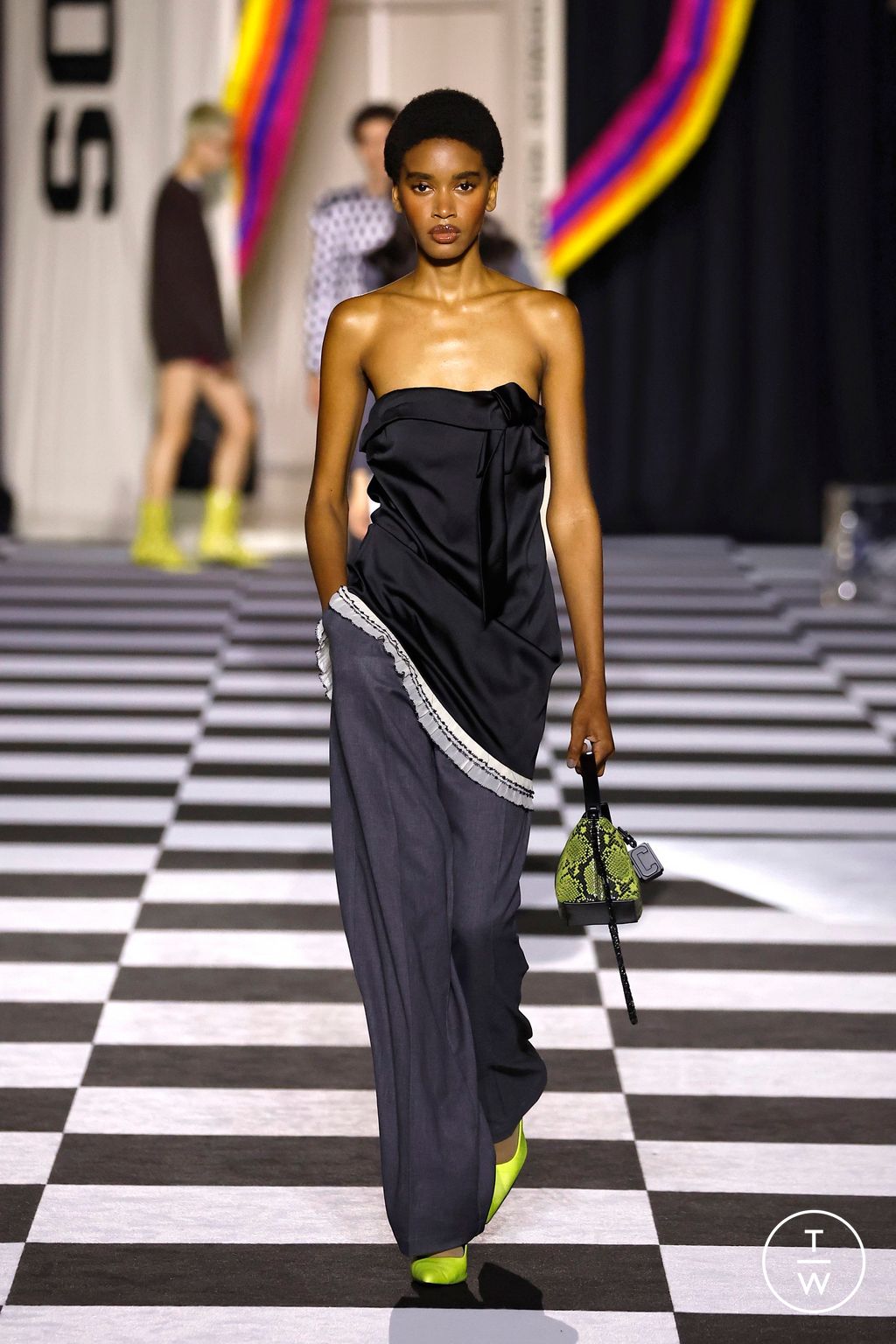 Fashion Week Milan Fall/Winter 2026 look 27 from the GCDS collection womenswear