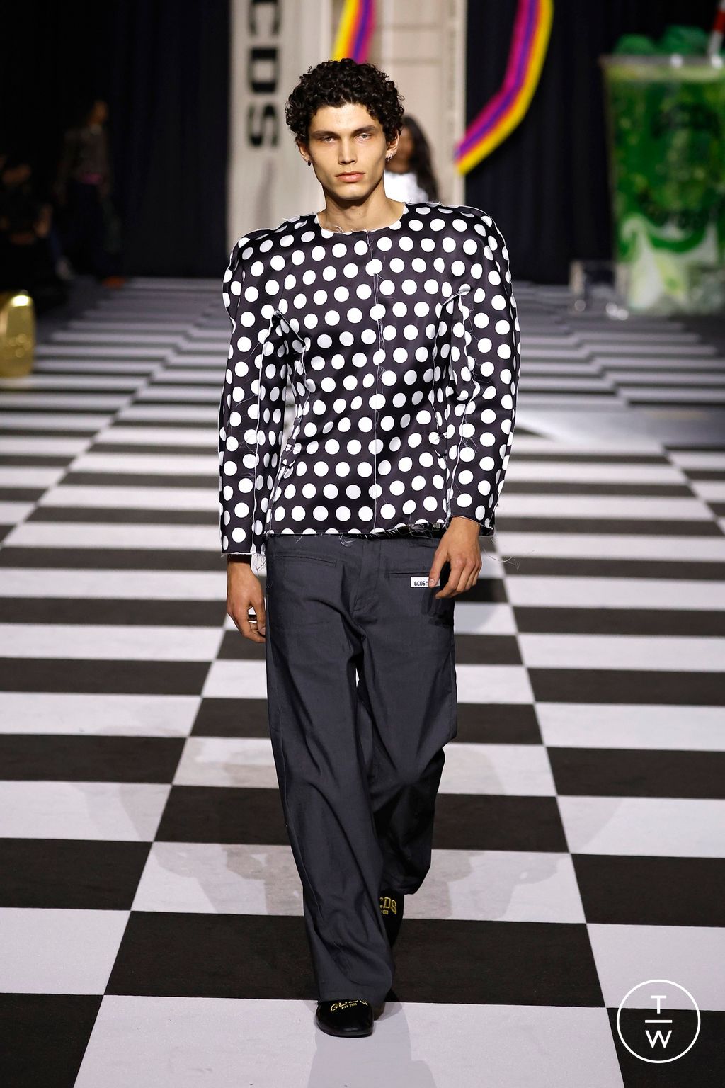 Fashion Week Milan Fall/Winter 2026 look 29 from the GCDS collection womenswear