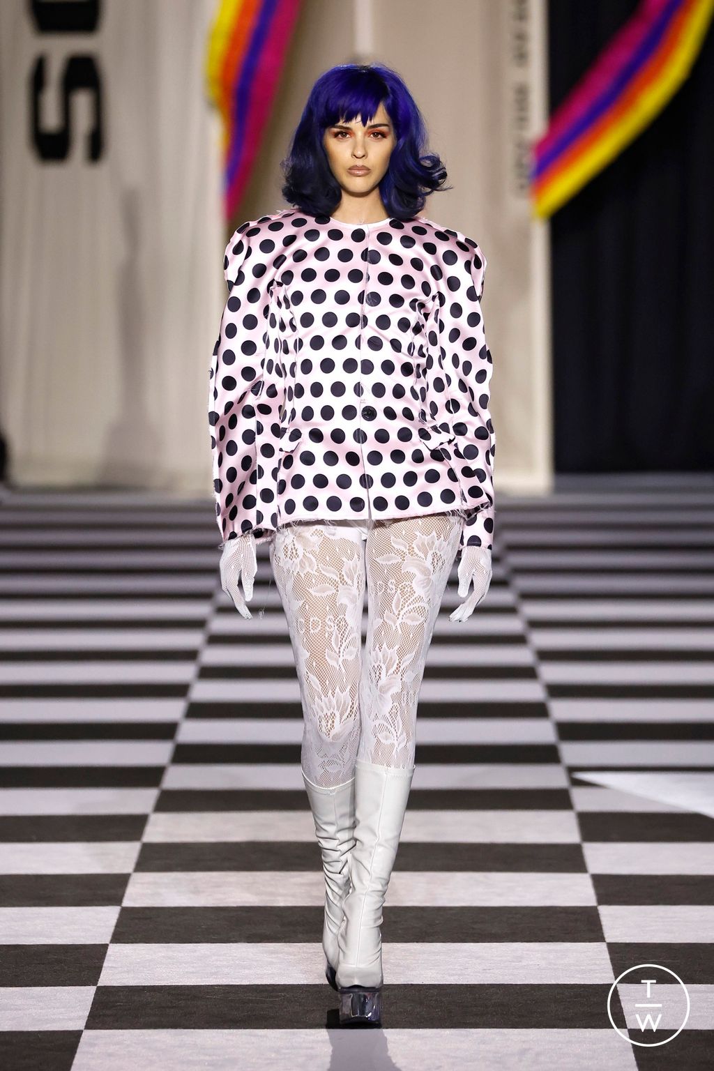 Fashion Week Milan Fall/Winter 2026 look 31 from the GCDS collection womenswear