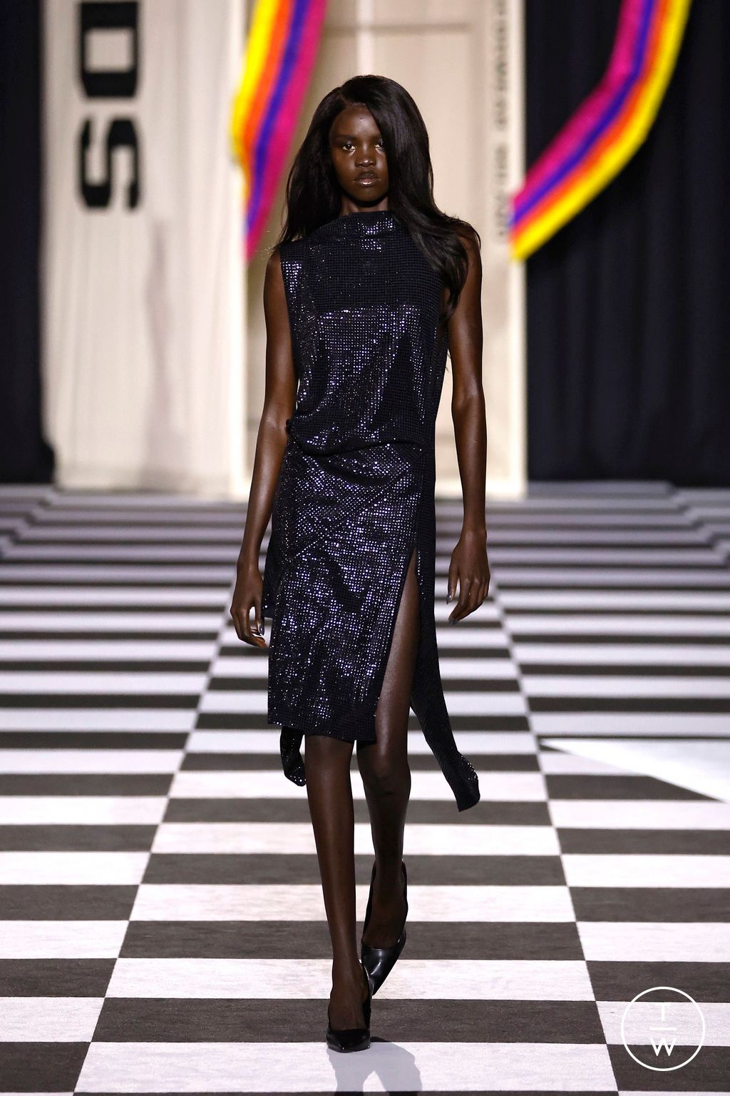 Fashion Week Milan Fall/Winter 2026 look 40 from the GCDS collection womenswear