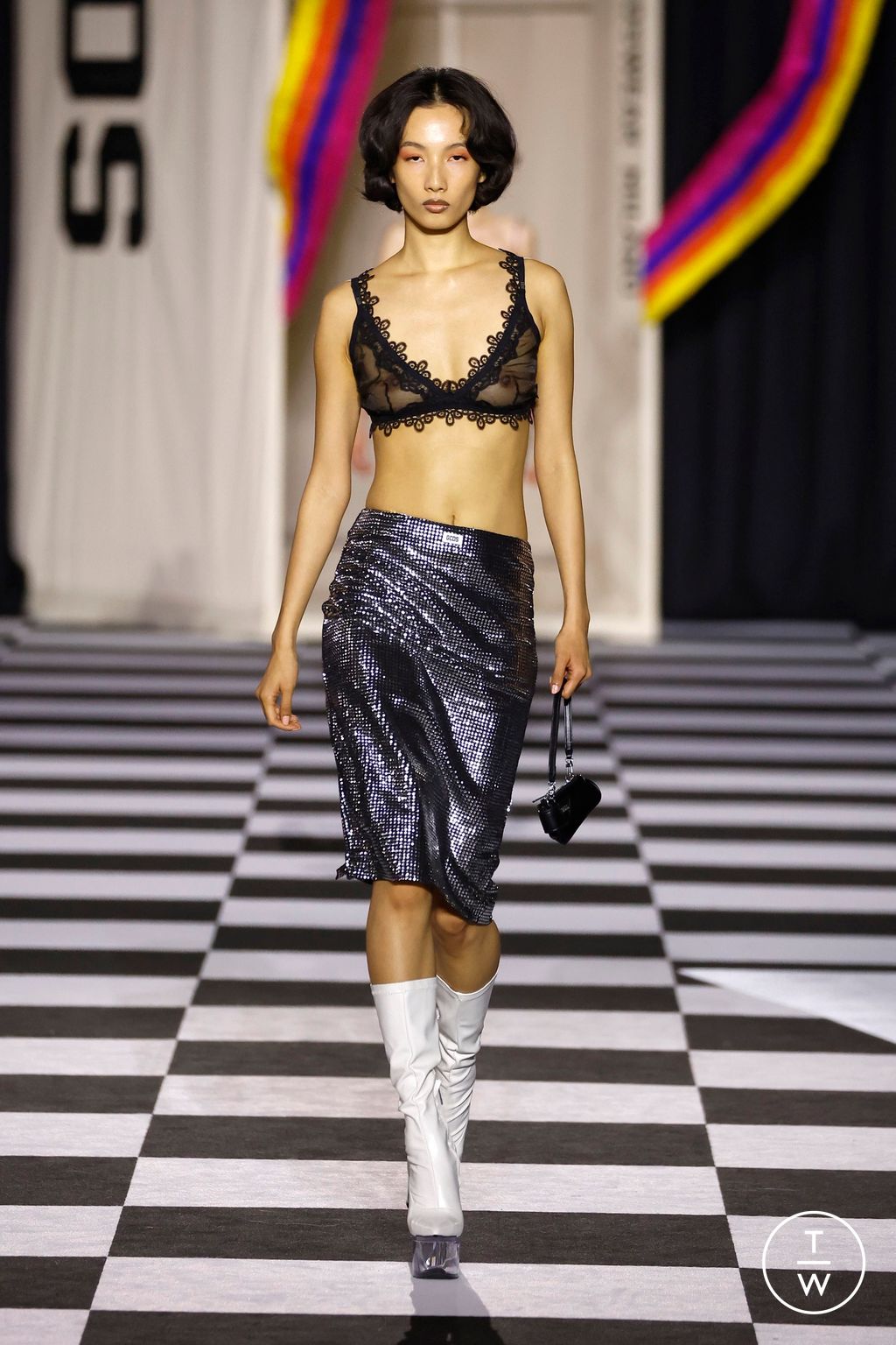 Fashion Week Milan Fall/Winter 2026 look 41 from the GCDS collection womenswear