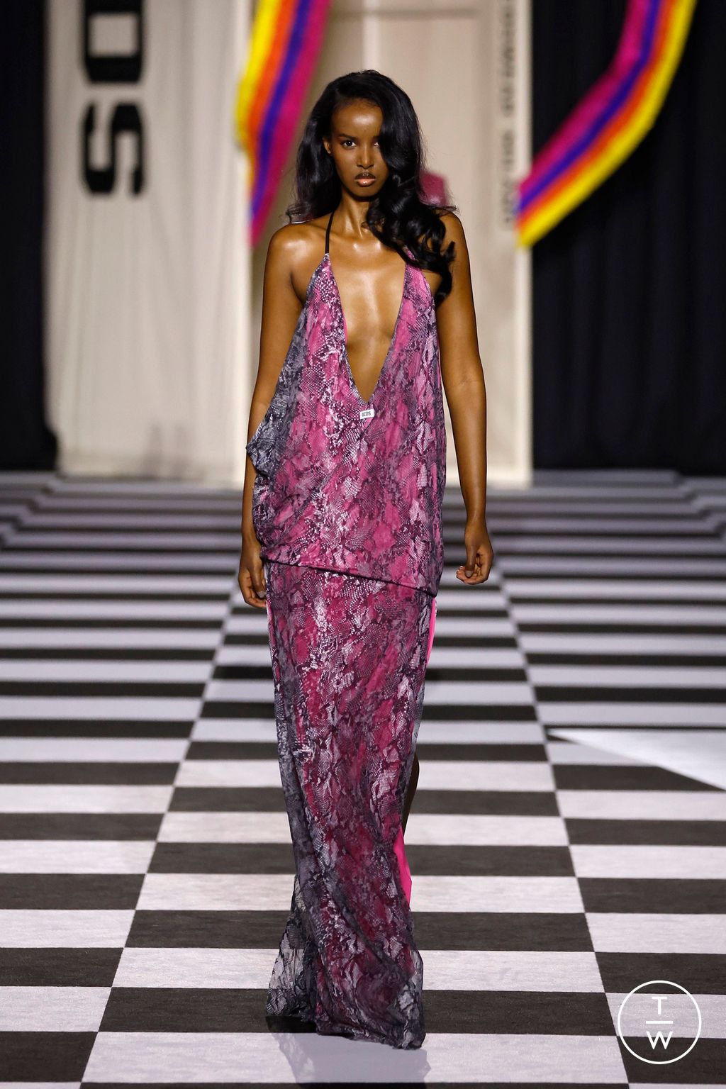 Fashion Week Milan Fall/Winter 2026 look 43 from the GCDS collection womenswear