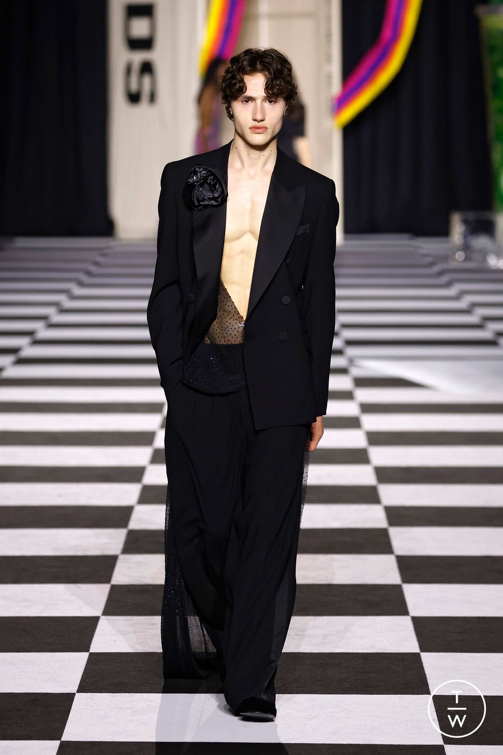 Fashion Week Milan Fall/Winter 2026 look 47 from the GCDS collection womenswear