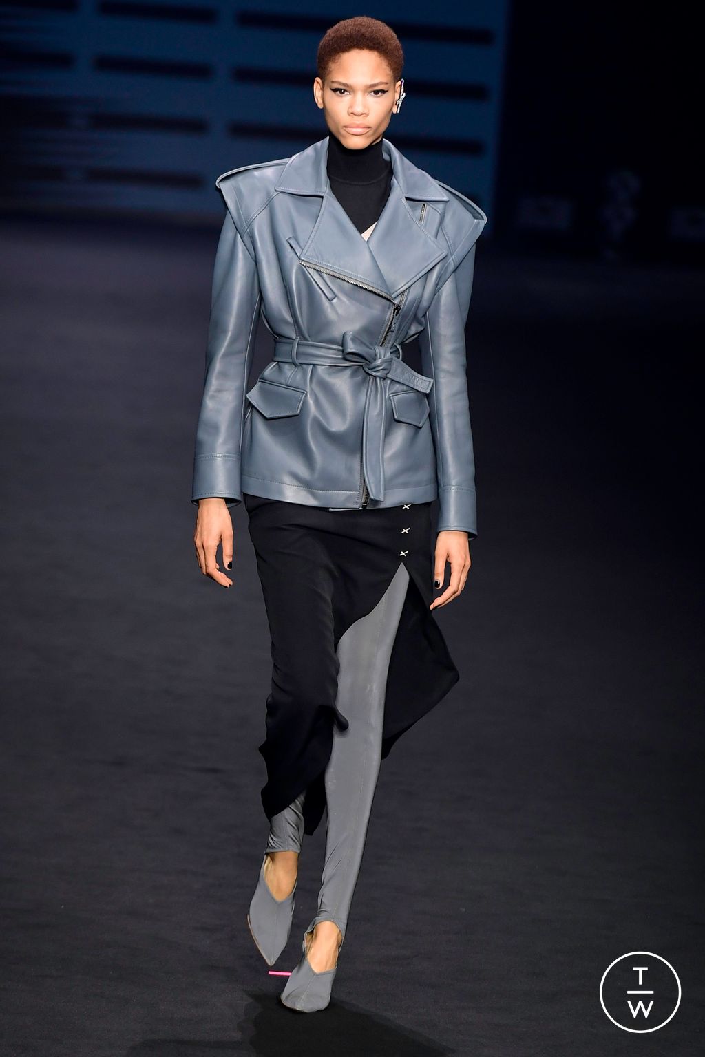 Fashion Week Milan Fall/Winter 2023 look 9 from the Genny collection 女装