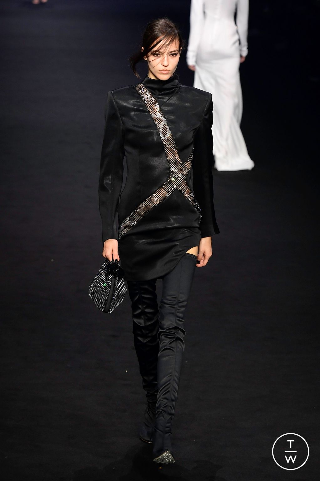 Fashion Week Milan Fall/Winter 2023 look 36 from the Genny collection womenswear