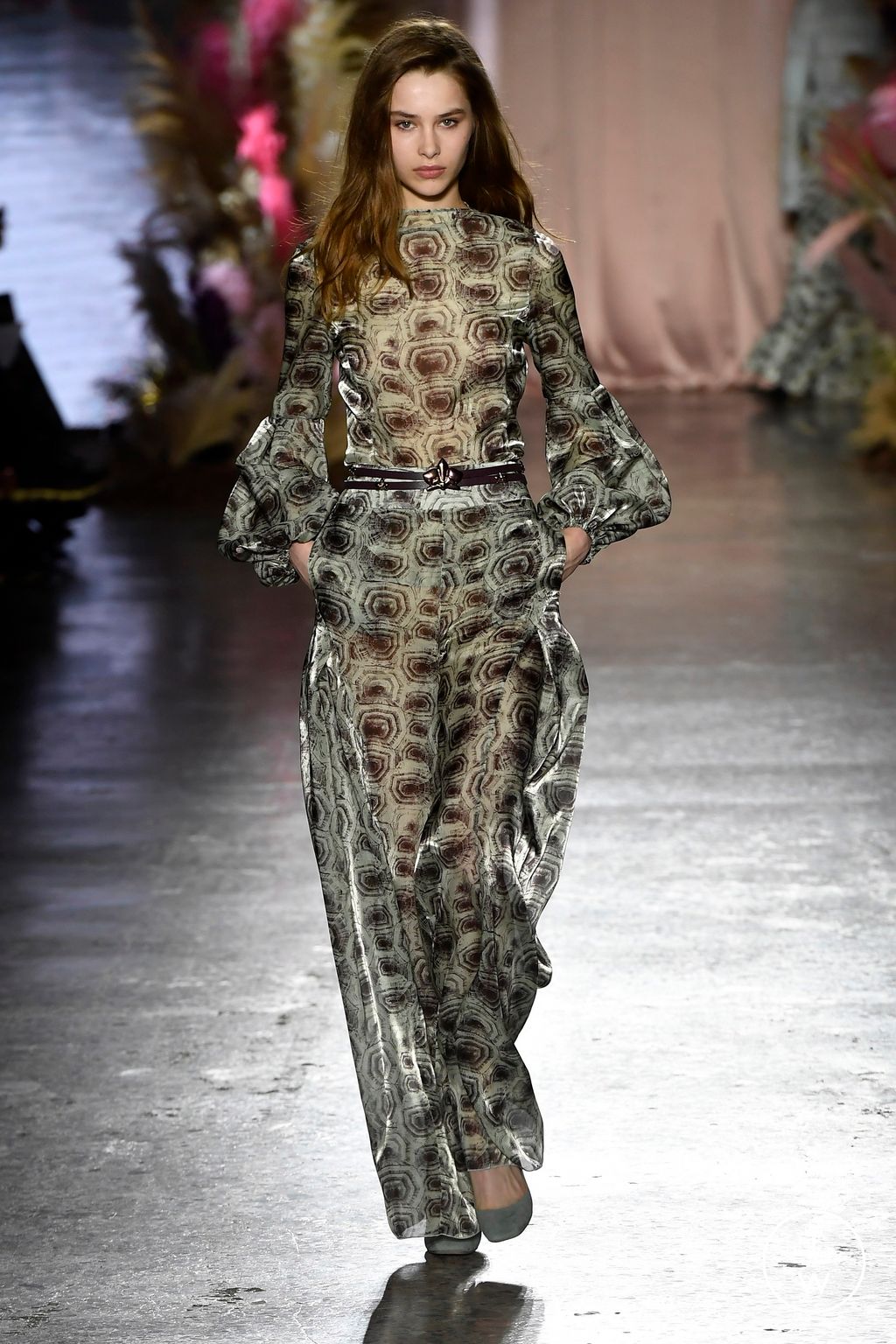 Fashion Week Milan Fall/Winter 2024 look 7 from the Genny collection 女装