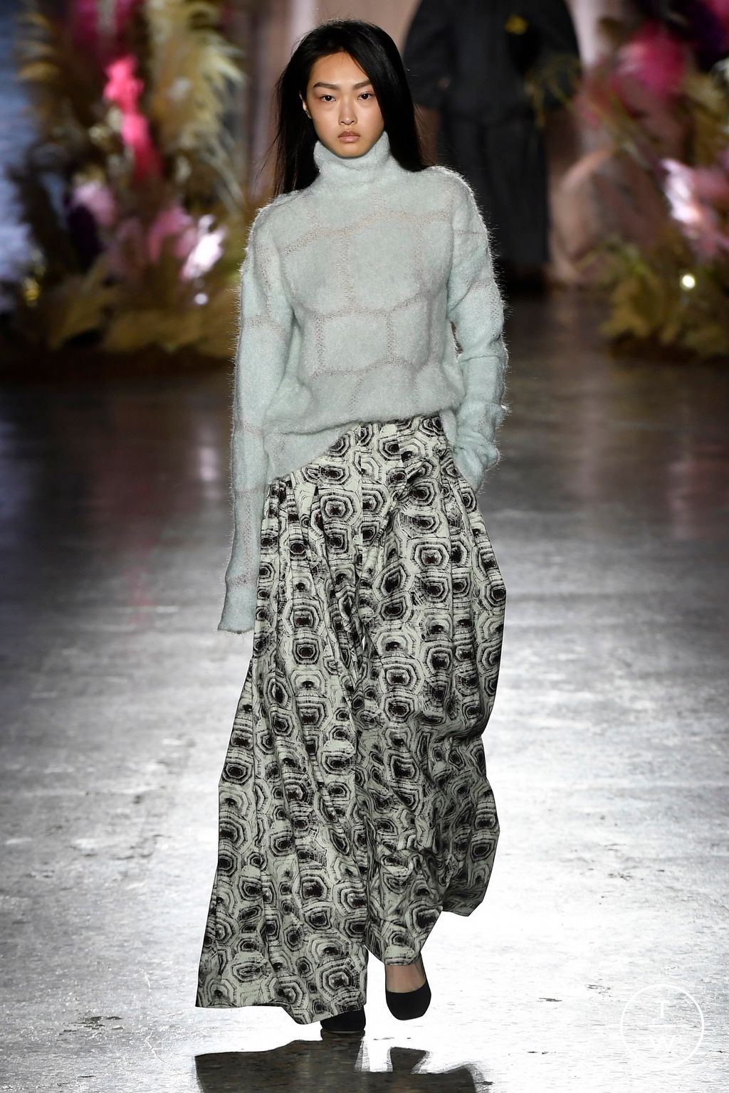 Fashion Week Milan Fall/Winter 2024 look 8 de la collection Genny womenswear