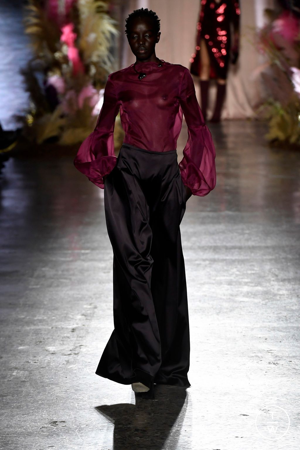 Fashion Week Milan Fall/Winter 2024 look 25 from the Genny collection 女装